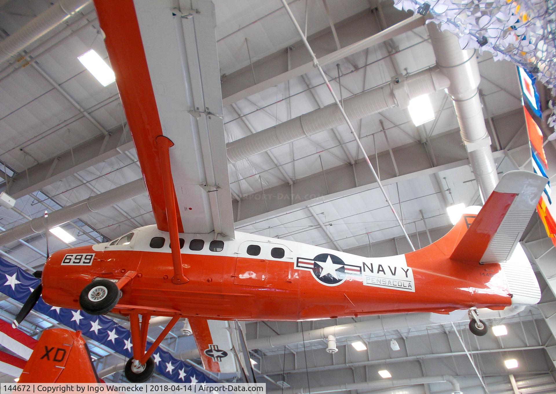 144672, 1956 De Havilland Canada U-1B Otter C/N 160, De Havilland Canada U-1B / DHC-3 Otter at the NMNA, Pensacola FL