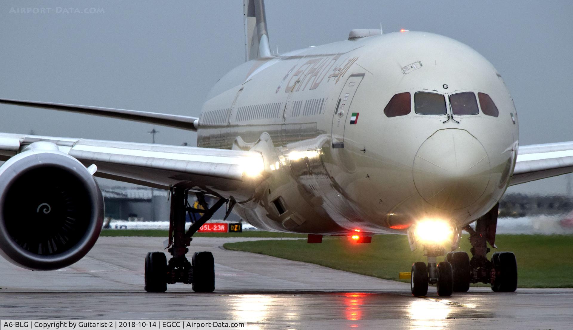 A6-BLG, 2016 Boeing 787-9 Dreamliner Dreamliner C/N 39652, At Manchester