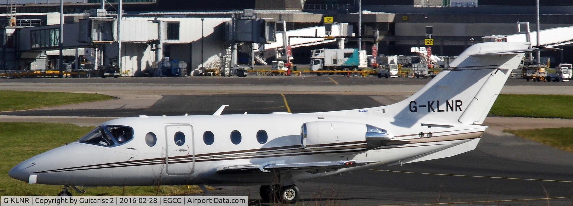 G-KLNR, 2009 Raytheon Hawker 400XP C/N RK-552, At Manchester