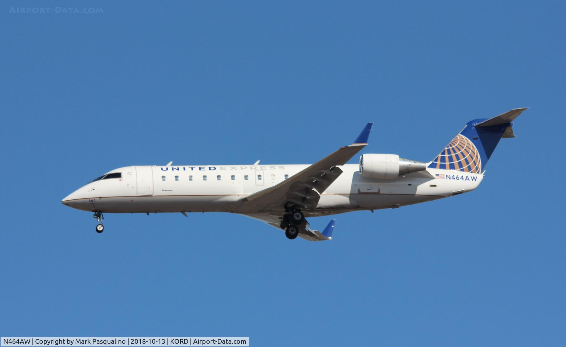 N464AW, 2004 Bombardier CRJ-200LR (CL-600-2B19) C/N 7890, CL-600-2B19