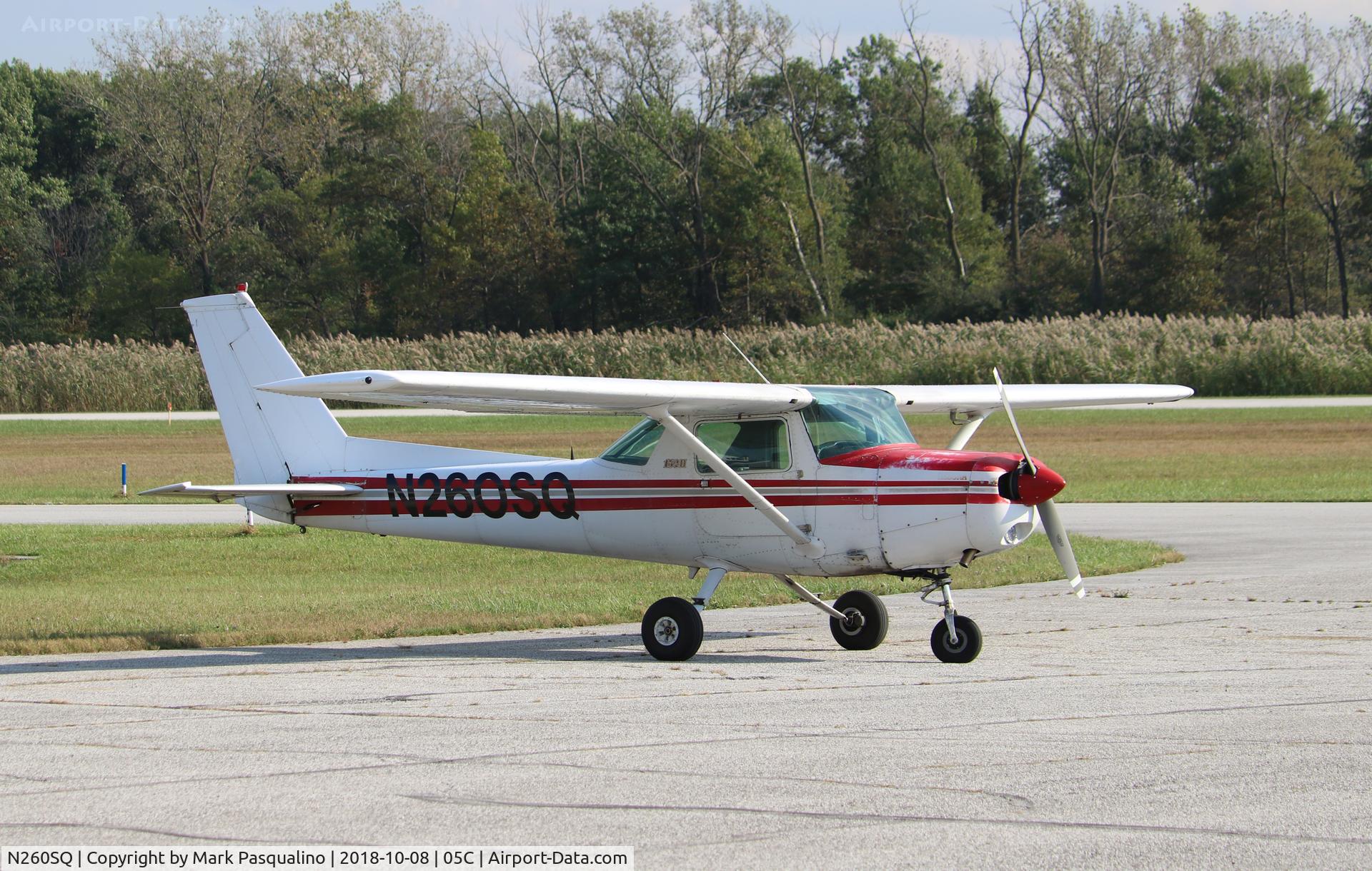 N260SQ, 1981 Cessna 152 C/N 15285154, Cessna 152