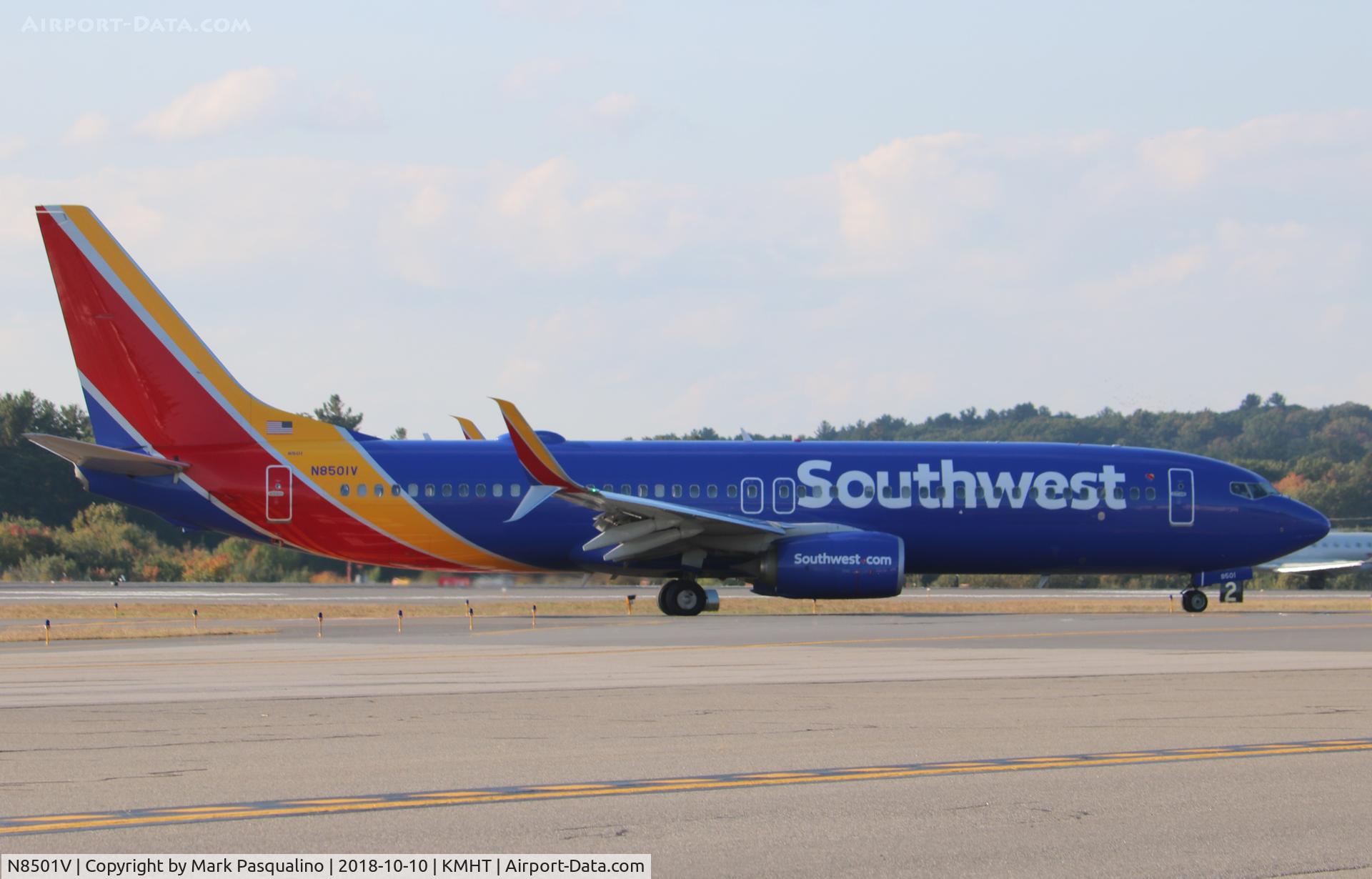 N8501V, 2016 Boeing 737-8H4 C/N 41530, Boeing 737-8H4