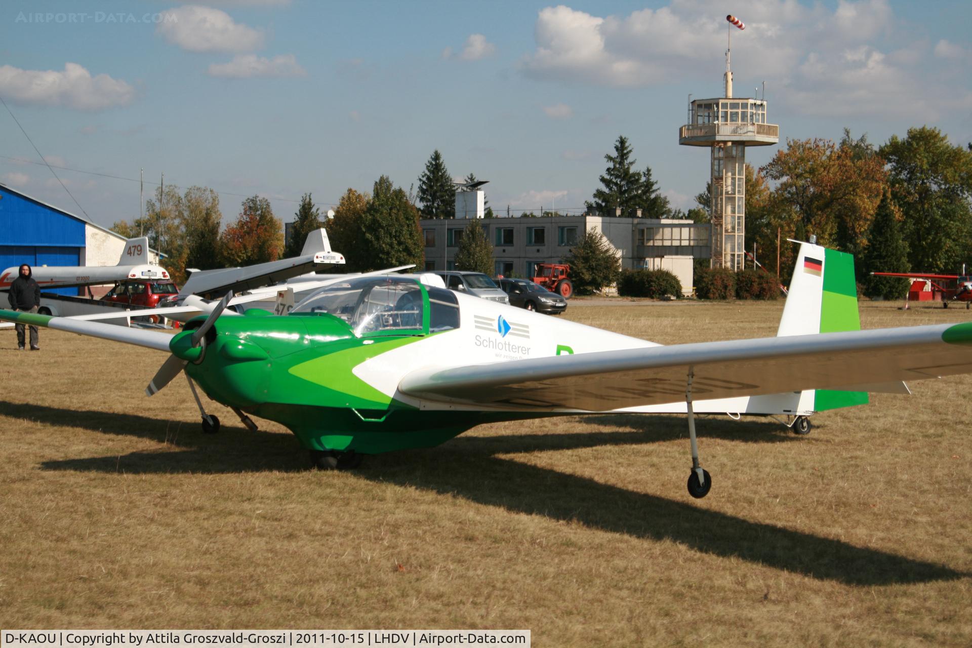 D-KAOU, 1972 Scheibe SF-25C Falke 1700 C/N 4234, LHDV Dunaújváros Airport, Hungary