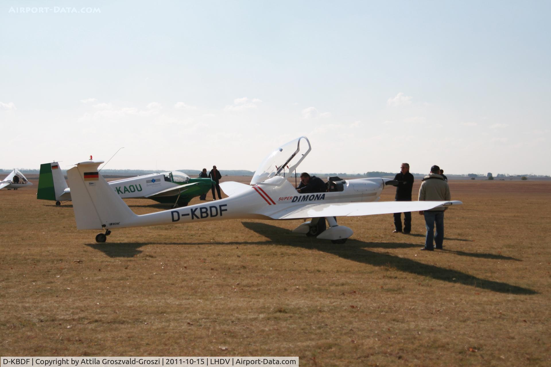 D-KBDF, 1994 Hoffmann HK-36R Super Dimona C/N 36397, LHDV Dunaújváros Airport, Hungary