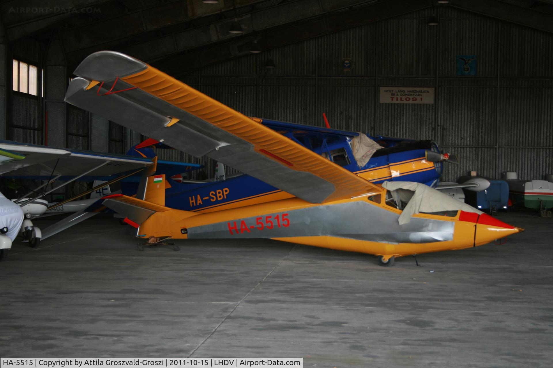 HA-5515, 1984 Rubik R-26SU Góbé 82 C/N AA800031, LHDV Dunaújváros Airport, Hungary