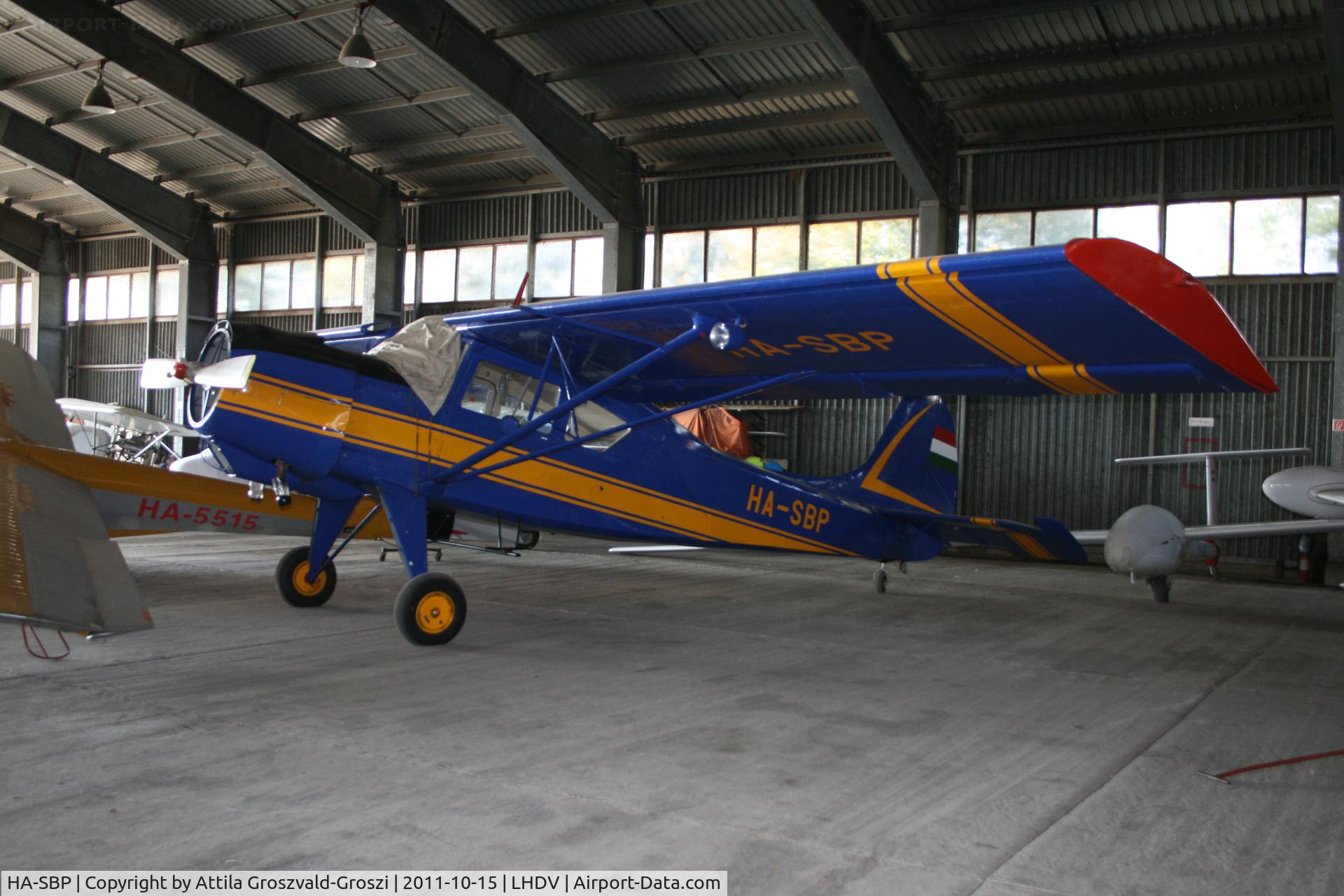 HA-SBP, 1967 PZL-Okecie PZL-101A Gawron C/N 107236, LHDV Dunaújváros Airport, Hungary