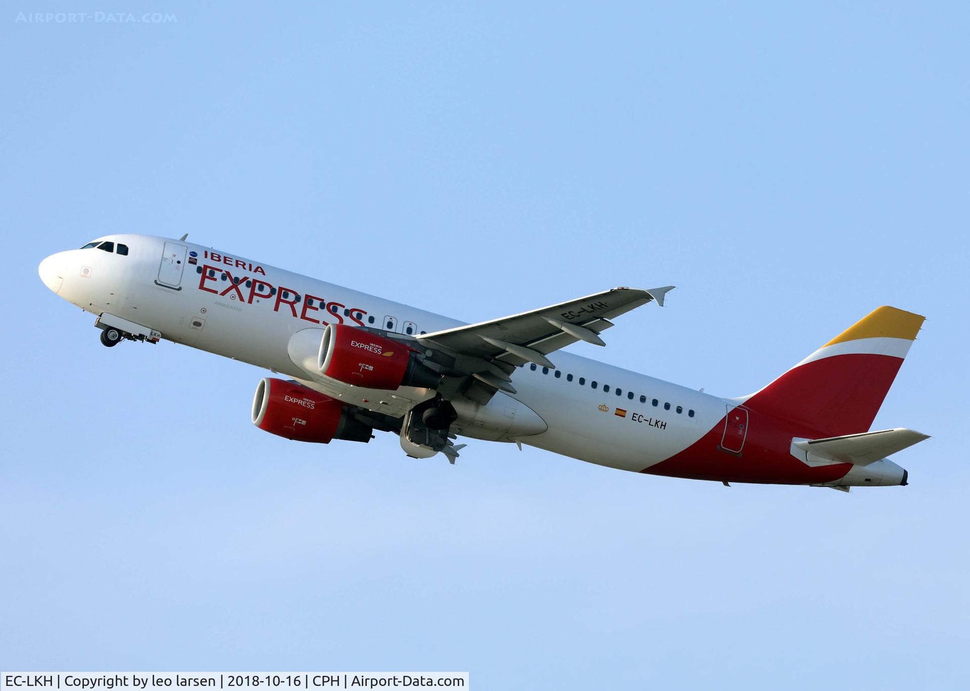 EC-LKH, 1999 Airbus A320-214 C/N 1101, Copenhagen 16.10.2018