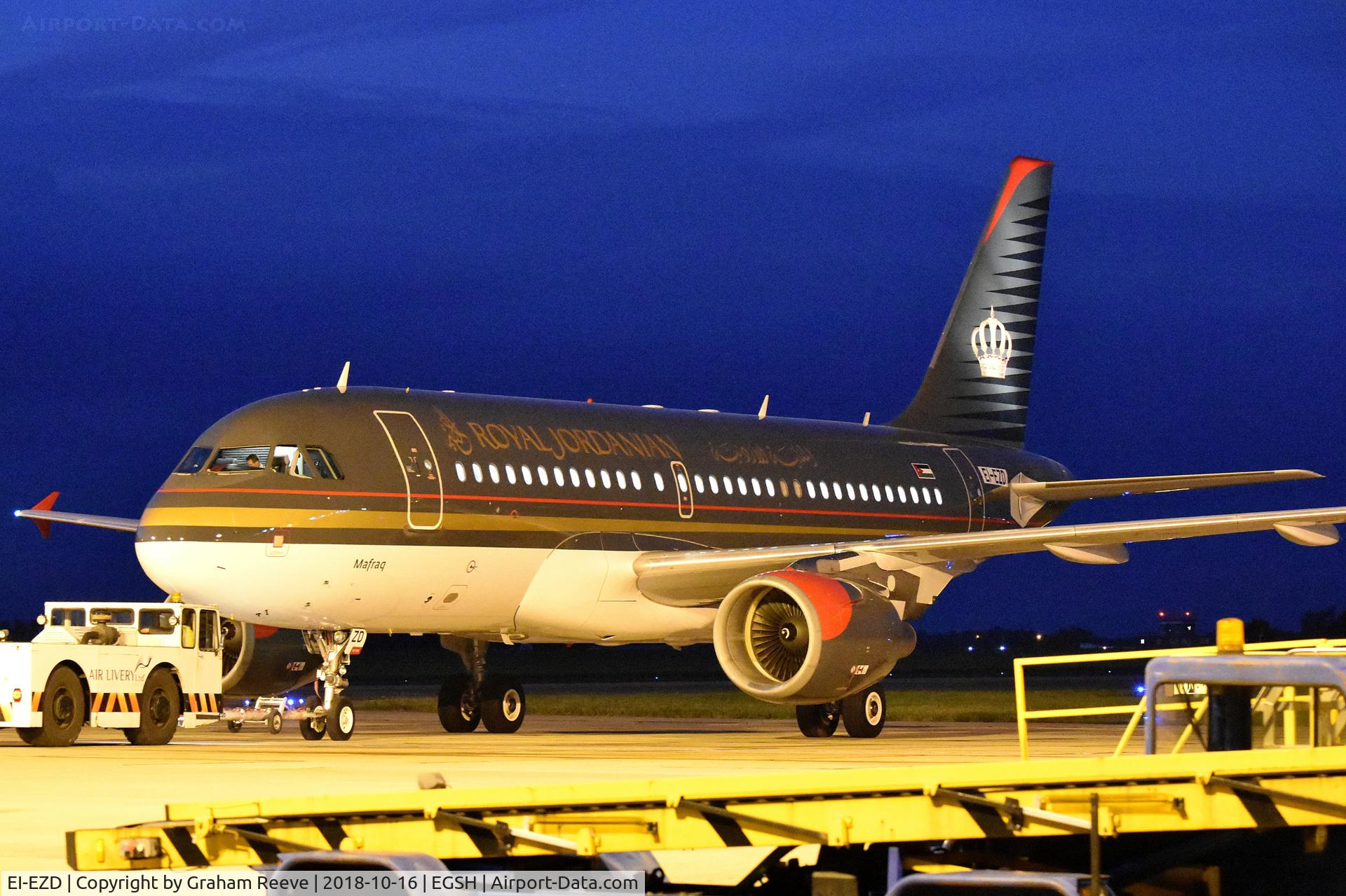 EI-EZD, 2006 Airbus A319-112 C/N 2913, Freshly painted into a new scheme.