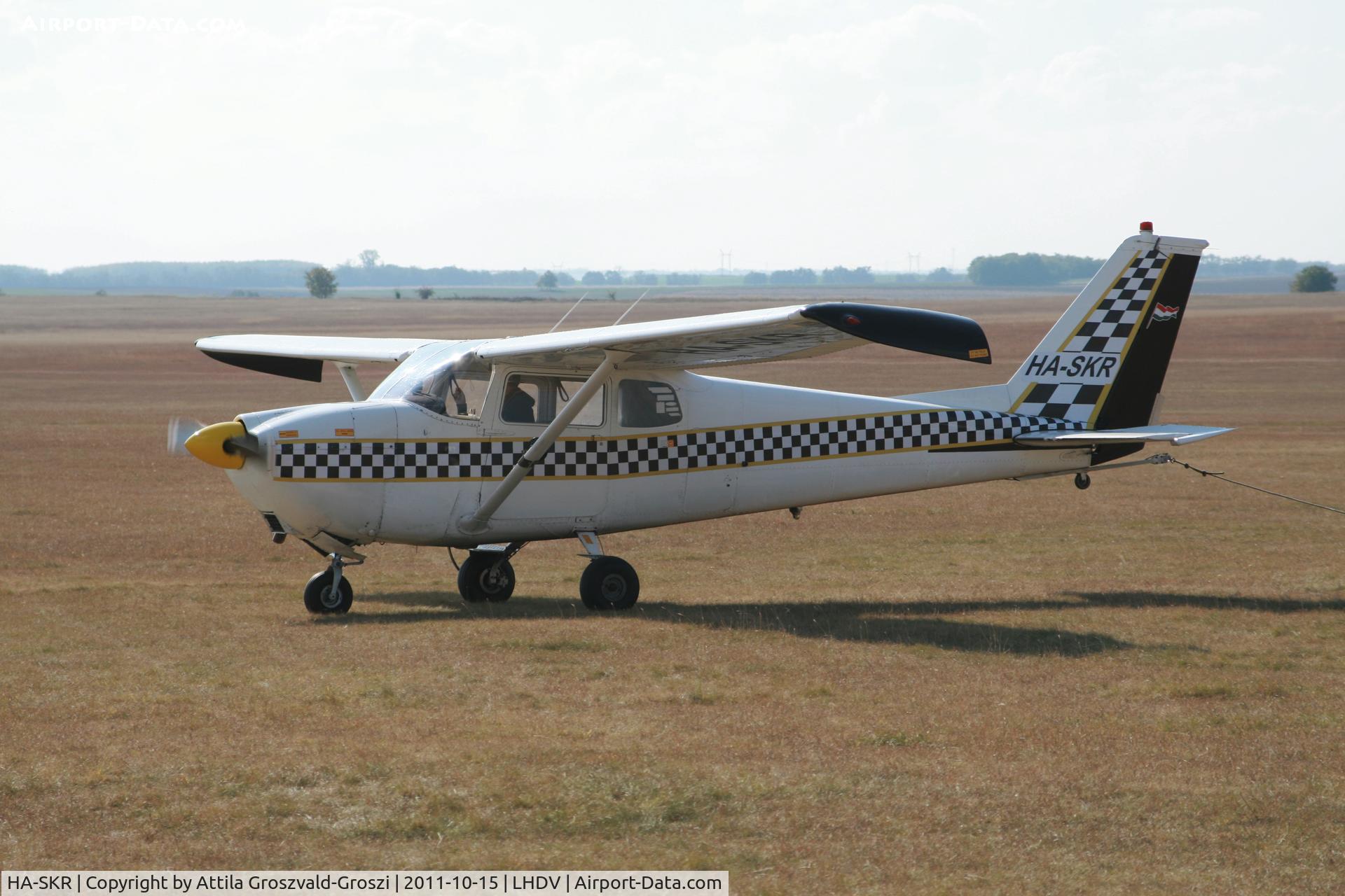 HA-SKR, 1962 Cessna 175C Skylark C/N 17557110, LHDV Dunaújváros Airport, Hungary