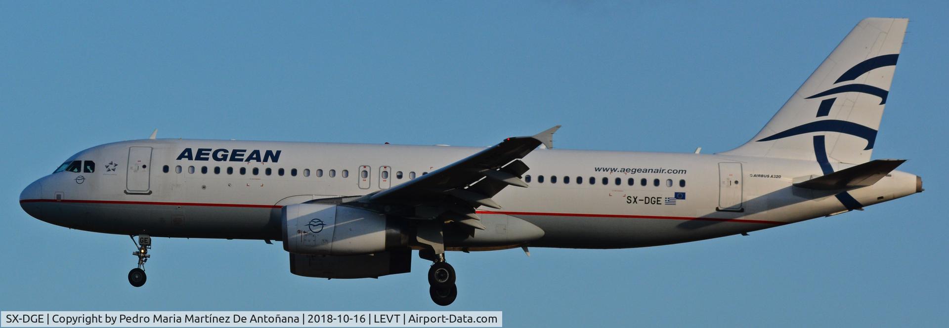 SX-DGE, 2009 Airbus A320-232 C/N 3990, Foronda - Vitoria-Gasteiz - Euskadi - España