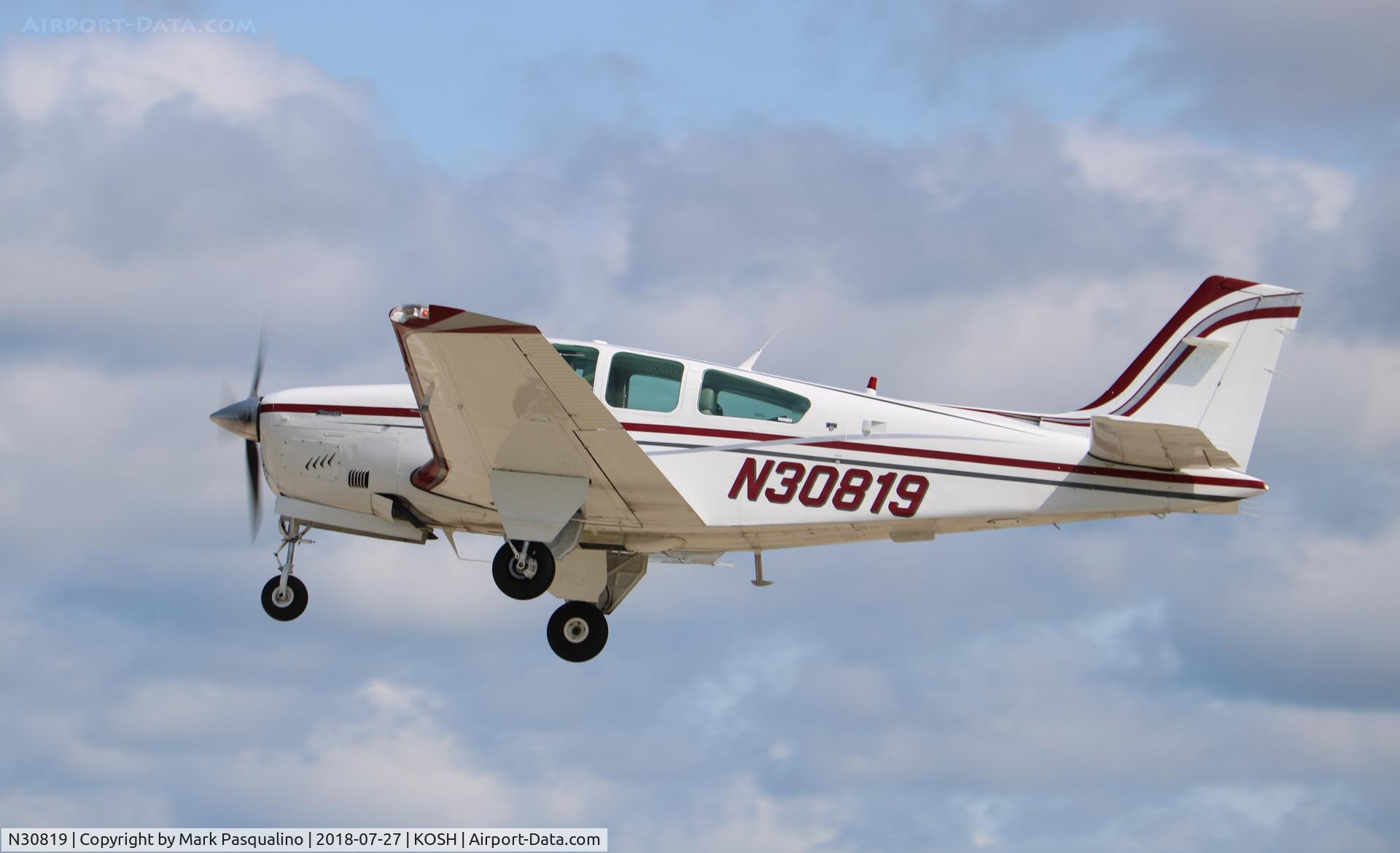 N30819, 1987 Beech F33A Bonanza C/N CE-1188, Beech F33A