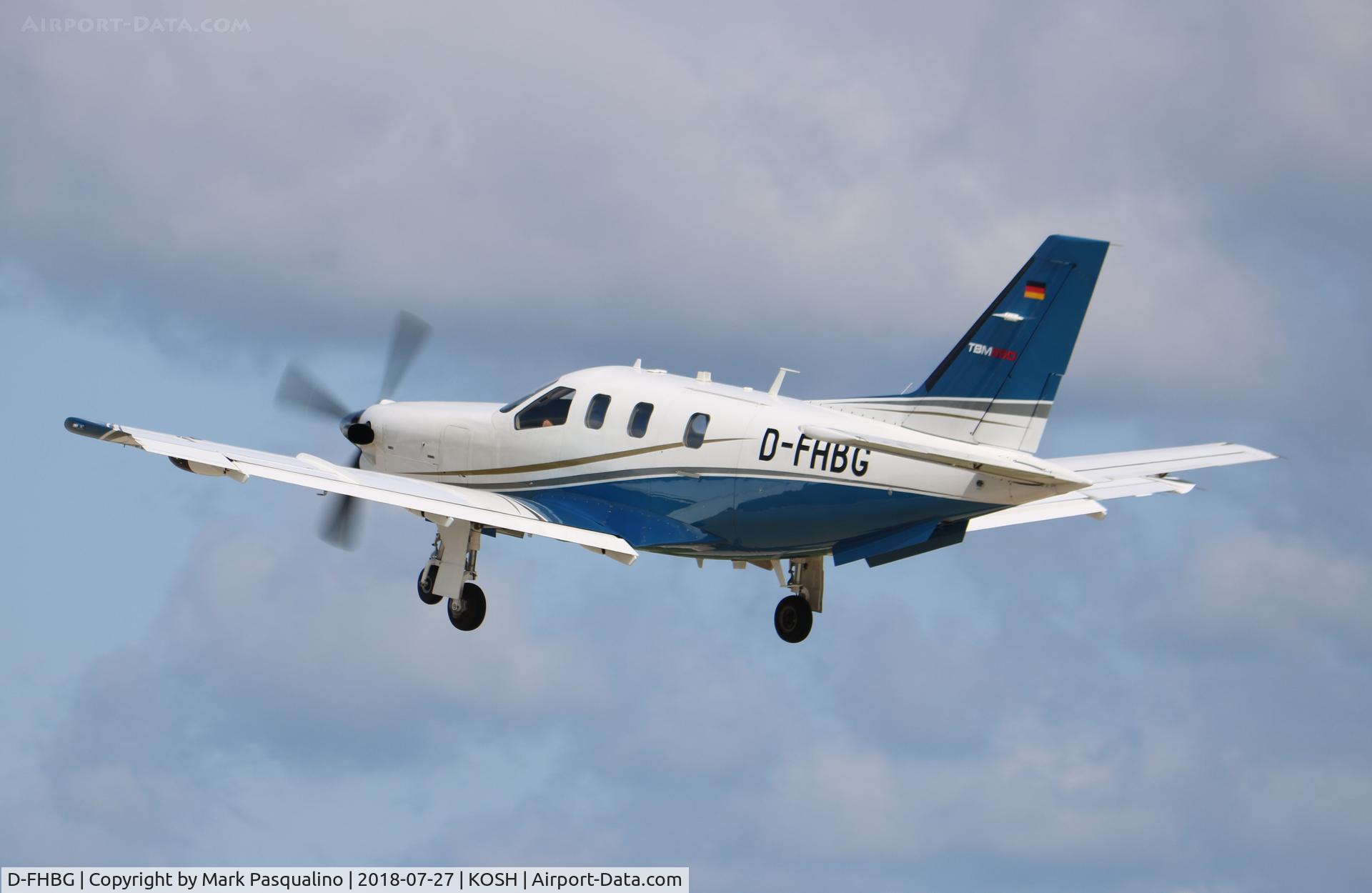 D-FHBG, 2012 Socata TBM-850 C/N 617, Socata TBM 850