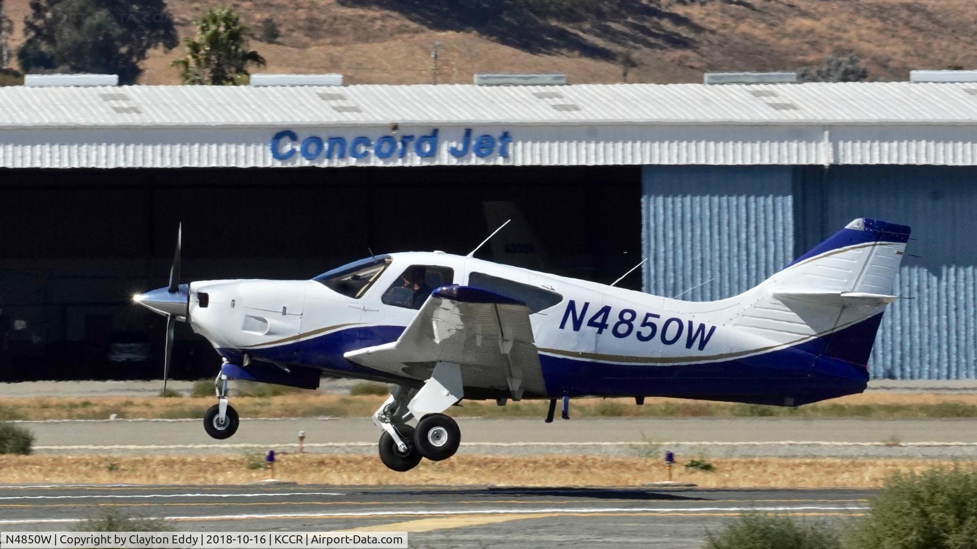 N4850W, 1976 Rockwell International 114 Commander C/N 14180, Buchanan Field Concord California 2018.
