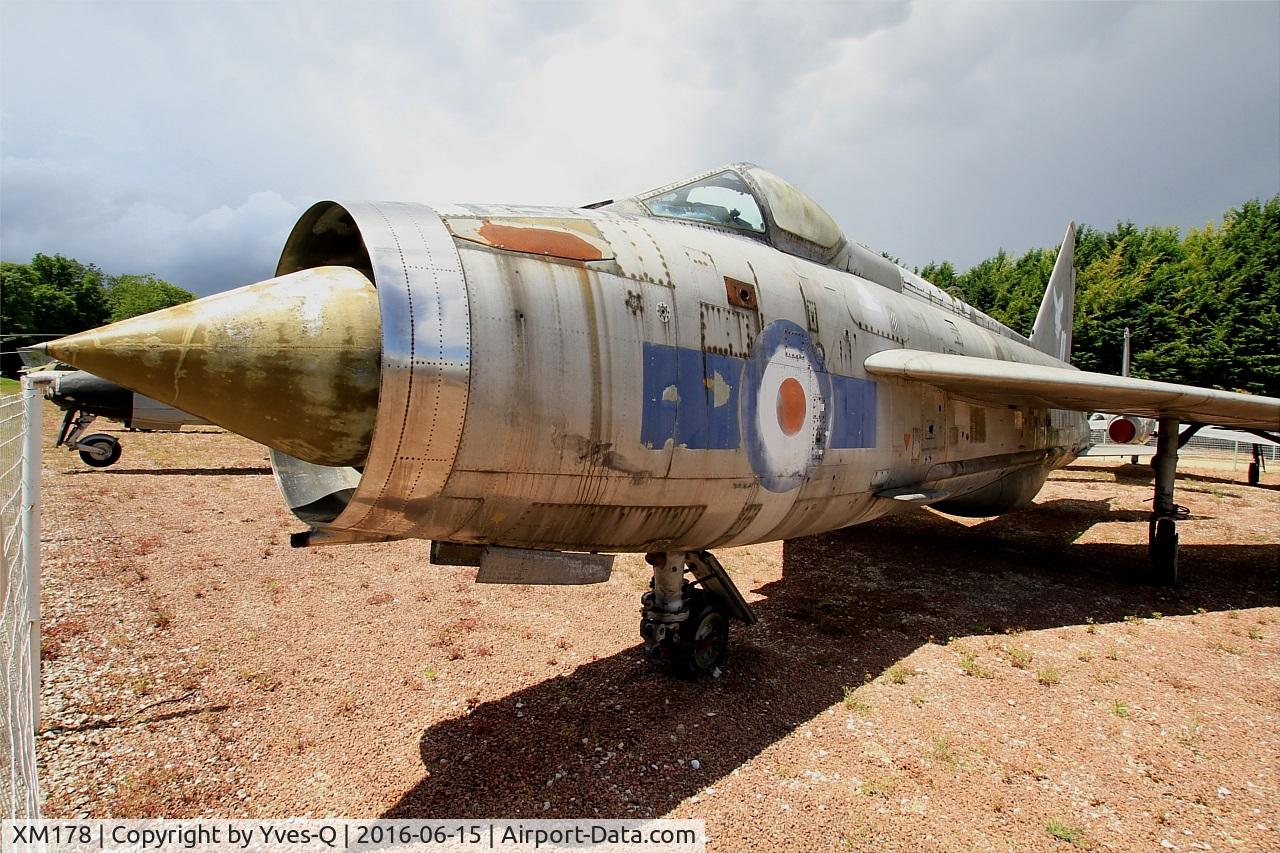 XM178, 1960 English Electric Lightning F.1A C/N 95065, English Electric Lightning F.1A, Savigny-Les Beaune Museum