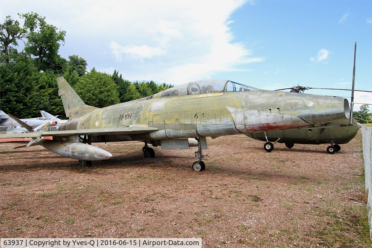 63937, 1956 North American F-100F Super Sabre C/N 243-213, North American F-100D Super Sabre, Savigny-Les Beaune Museum