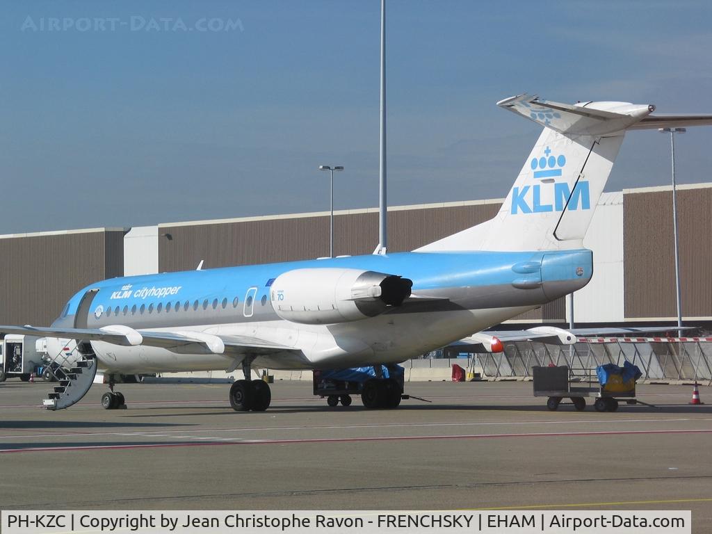 PH-KZC, 1996 Fokker 70 (F-28-0070) C/N 11566, wfu Withdrawn from use 03 Jul 17, noted stored XSP Oct 2017