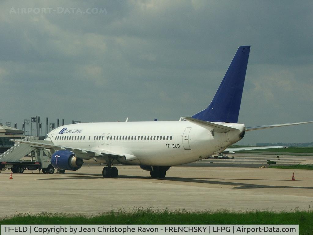 TF-ELD, 1989 Boeing 737-46B C/N 24124, (Islandsflug) Blue Line