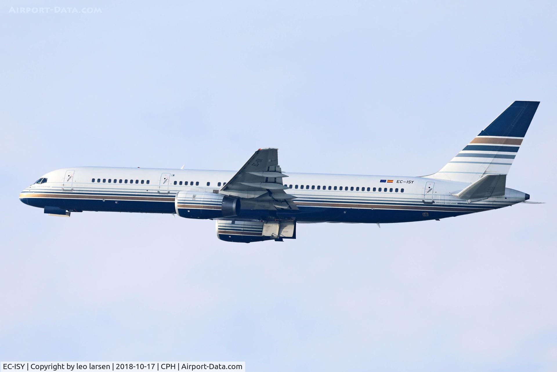 EC-ISY, 1993 Boeing 757-256 C/N 26241, Copenhagen 17.10.2018