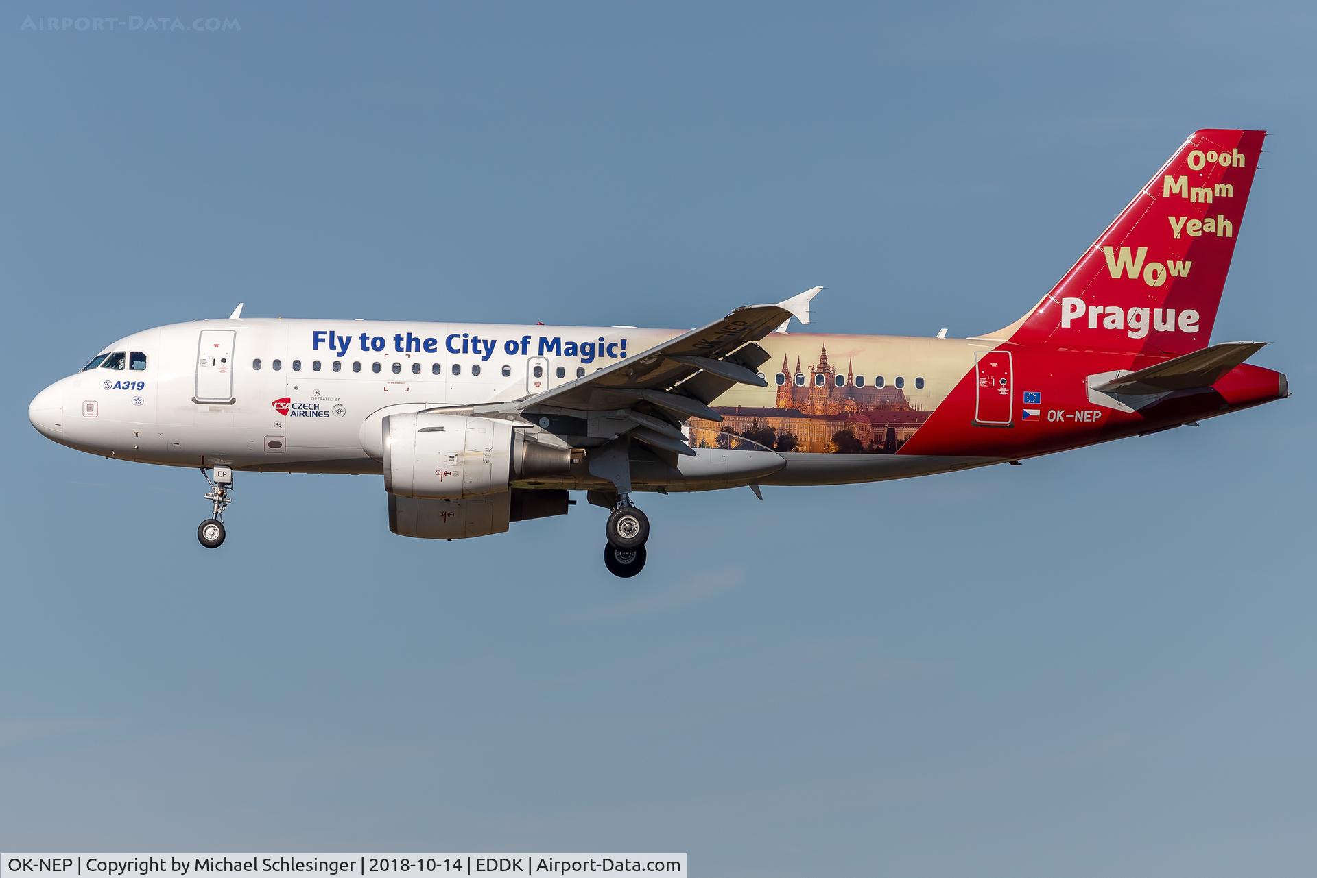 OK-NEP, 2008 Airbus A319-111 C/N 3660, OK-NEP - Airbus A319-112 - Czech Airlines (CSA)