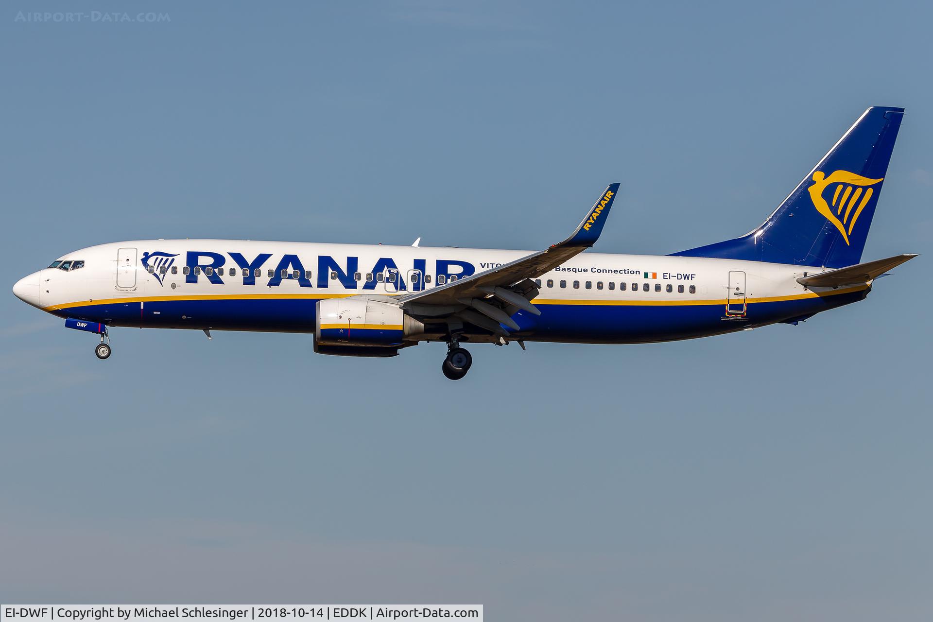 EI-DWF, 2007 Boeing 737-8AS C/N 33619, EI-DWF - Boeing 737-8AS(WL) - Ryanair