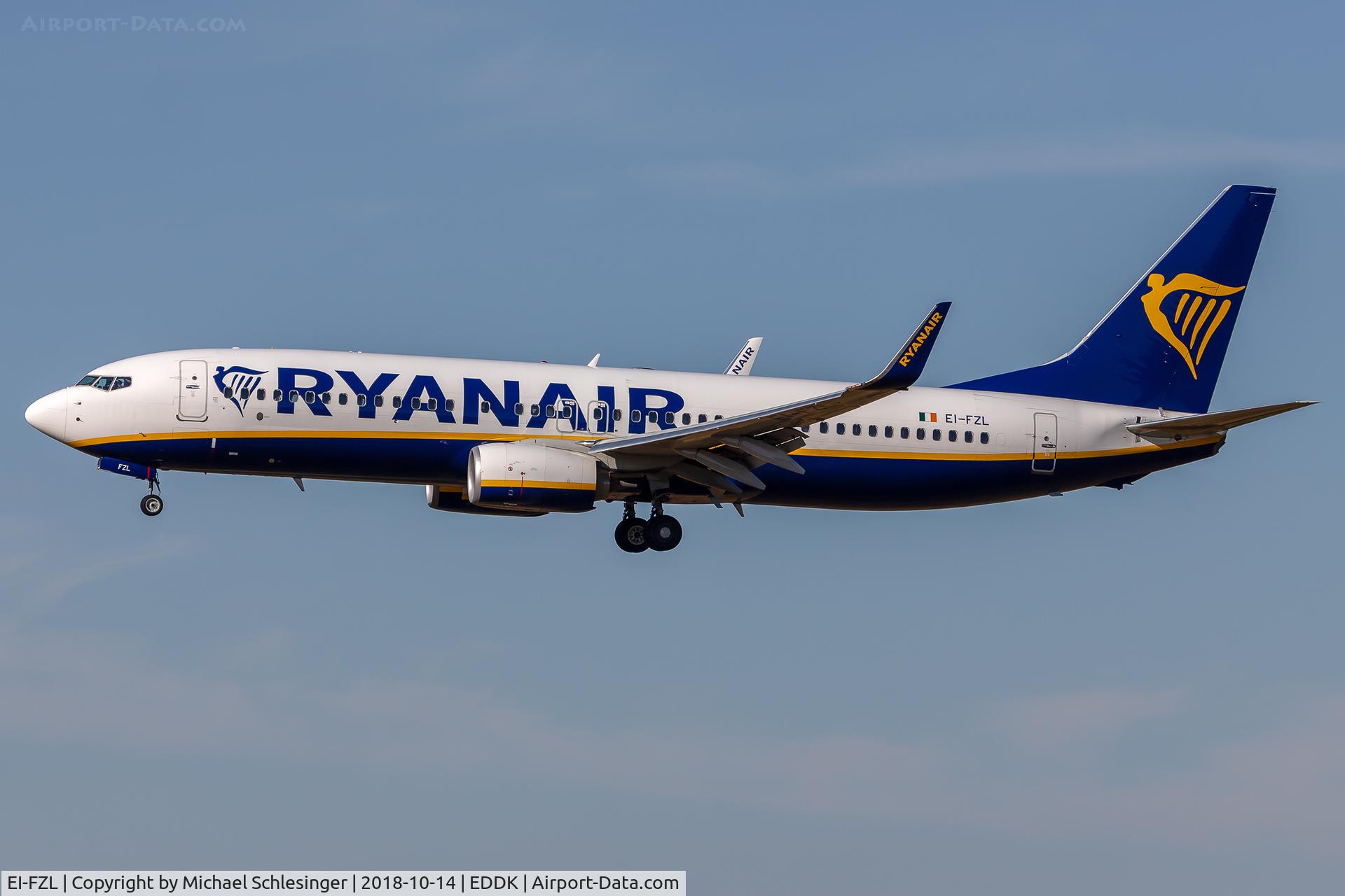 EI-FZL, 2017 Boeing 737-8AS C/N 44784, EI-FZL - Boeing 737-8AS(WL) - Ryanair