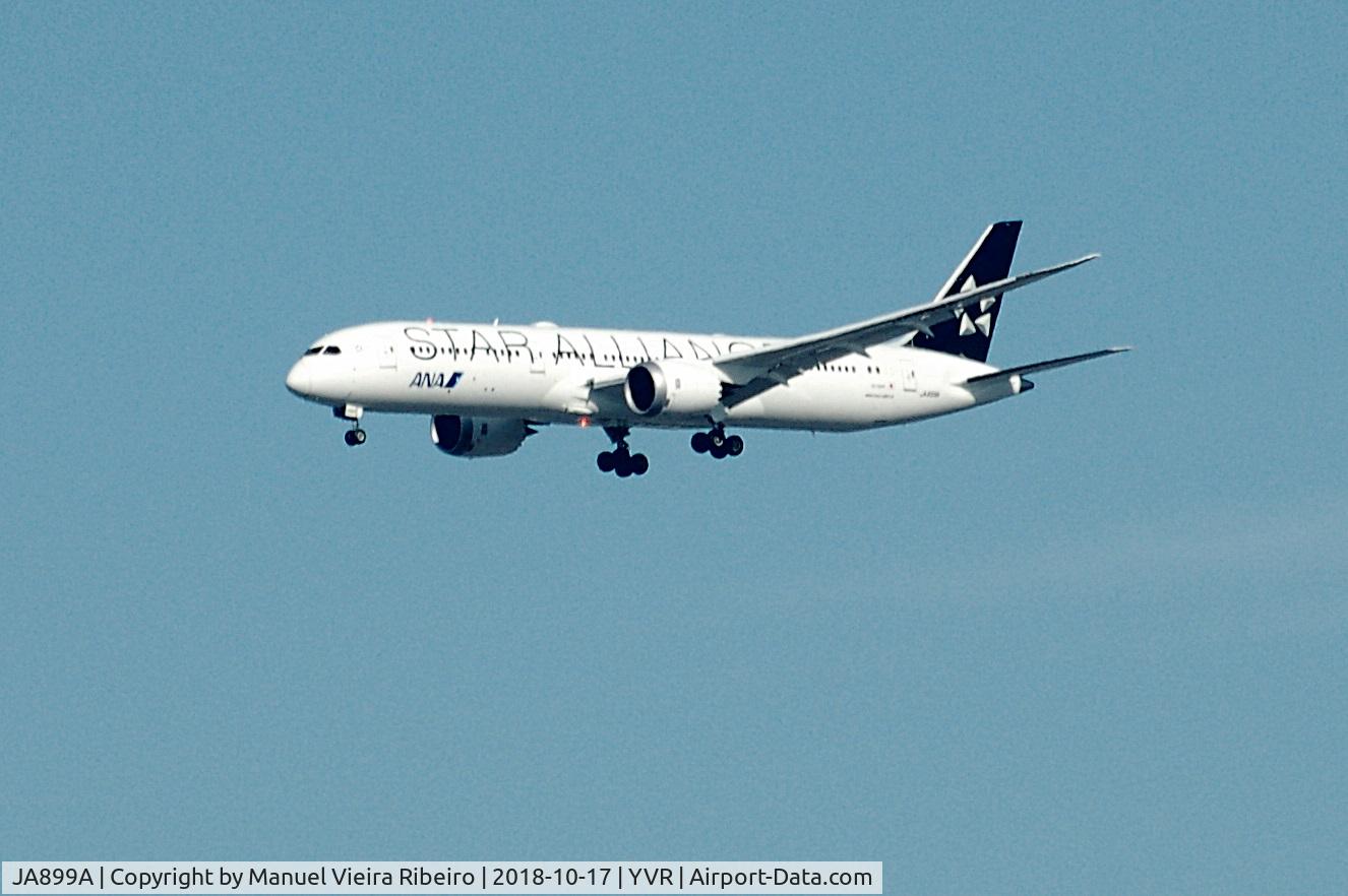 JA899A, 2018 Boeing 787-9 Dreamliner C/N 34519, NH116 from Tokyo