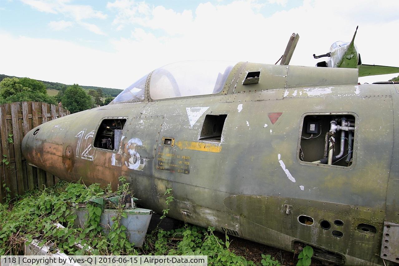118, Dassault Super Mystere B.2 C/N 118, Dassault Super Mystere B.2, Savigny-Les Beaune Museum