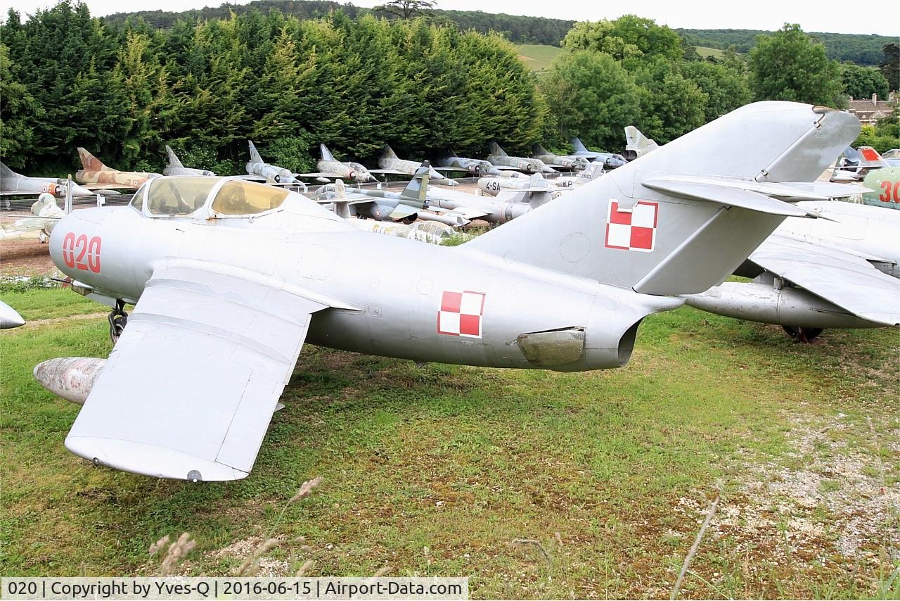 020, PZL-Mielec SBLim-2M (MiG-15UTI) C/N 1A07020, PZL-Mielec SBLim-2M (MiG-15UTI), Savigny-Les Beaune Museum