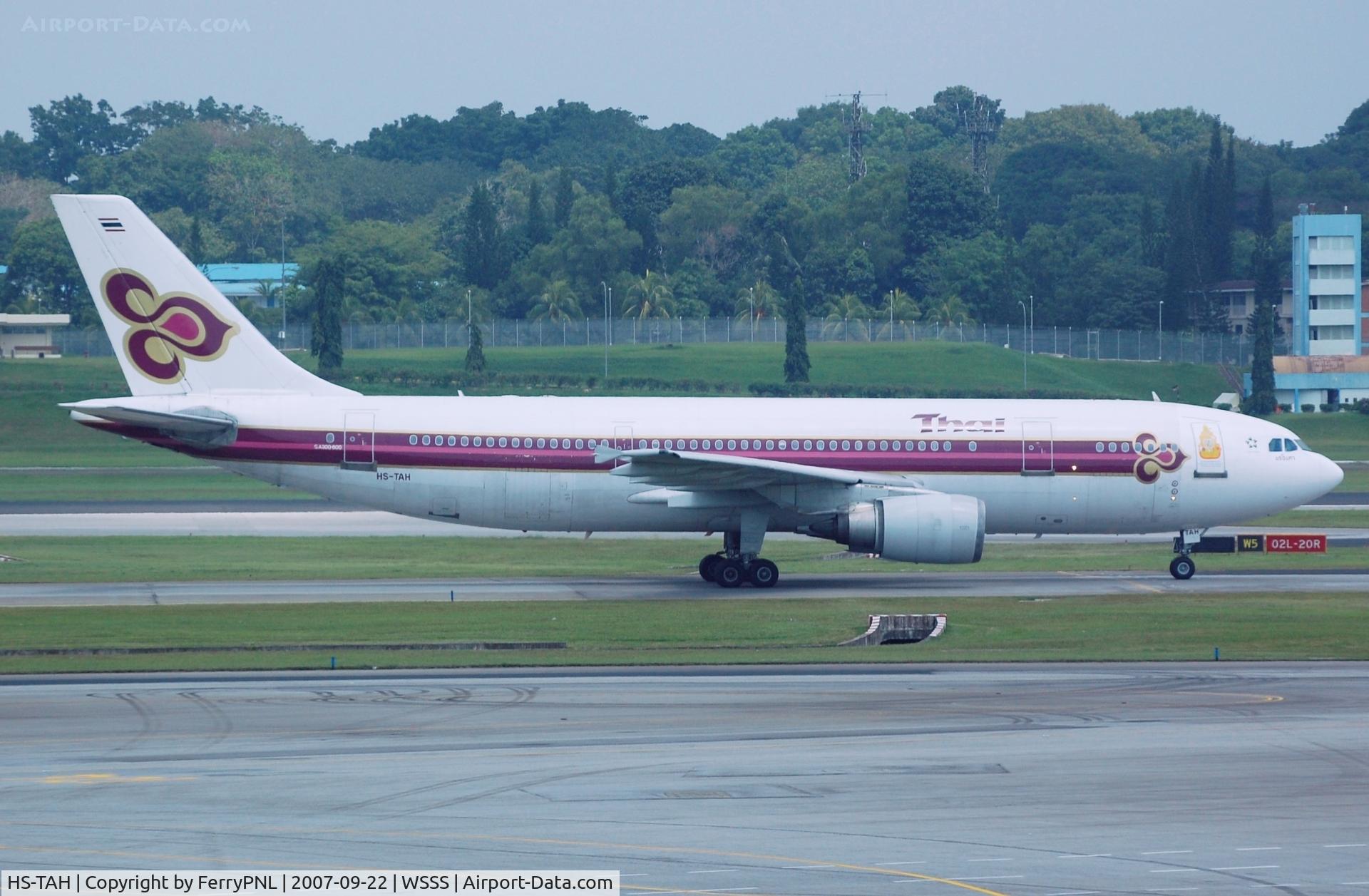 HS-TAH, 1989 Airbus A300B4-605R C/N 518, Thai A306