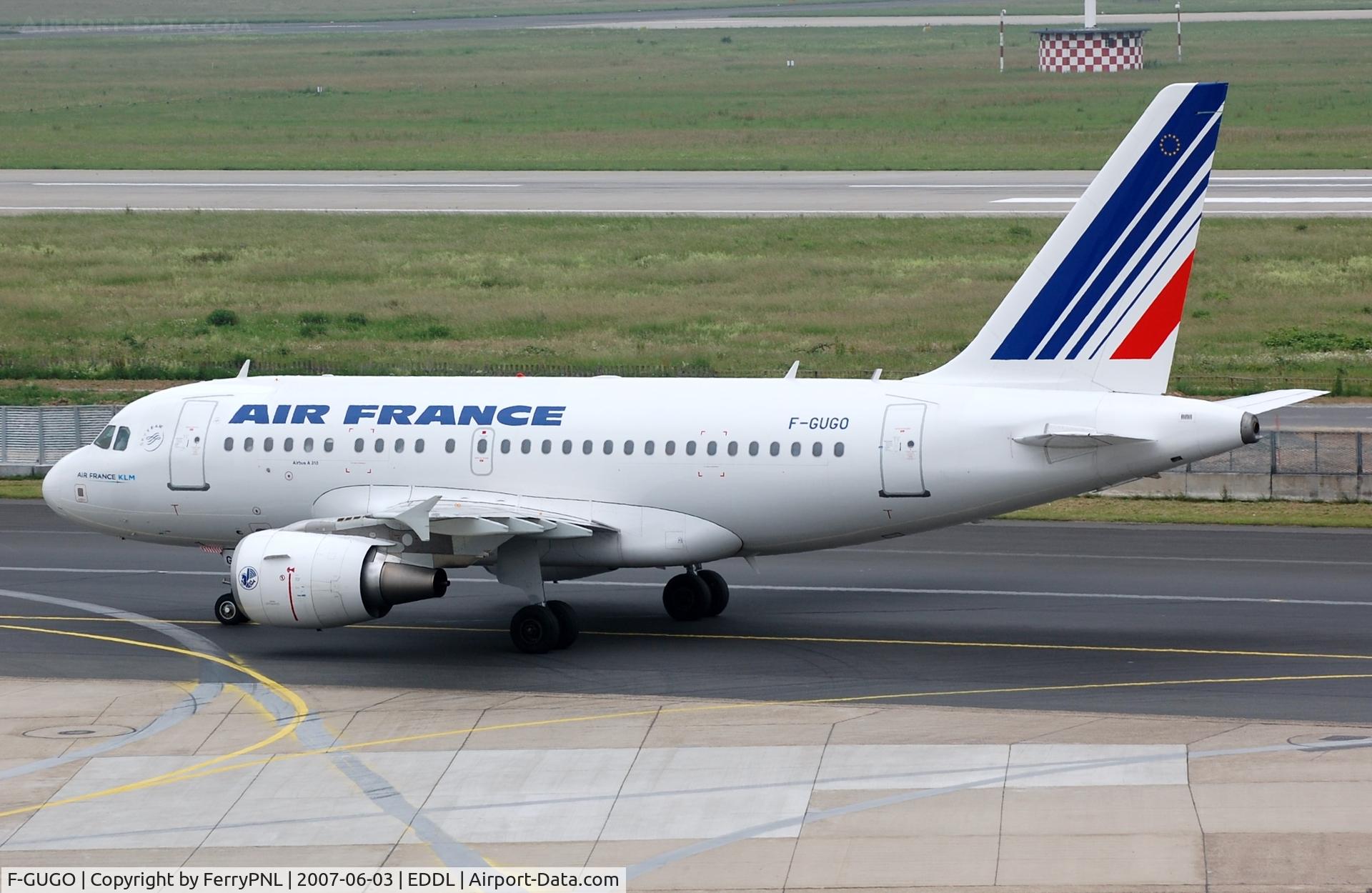 F-GUGO, 2006 Airbus A318-111 C/N 2951, Air France A318