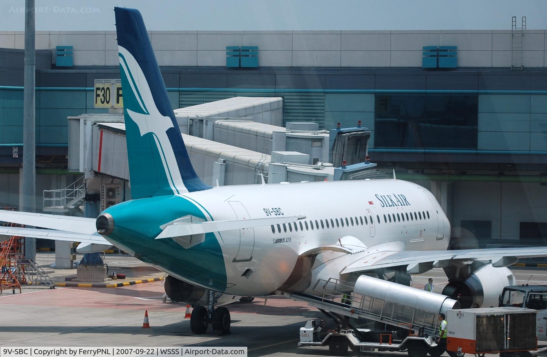 9V-SBC, 2000 Airbus A319-132 C/N 1228, Silk Air A319