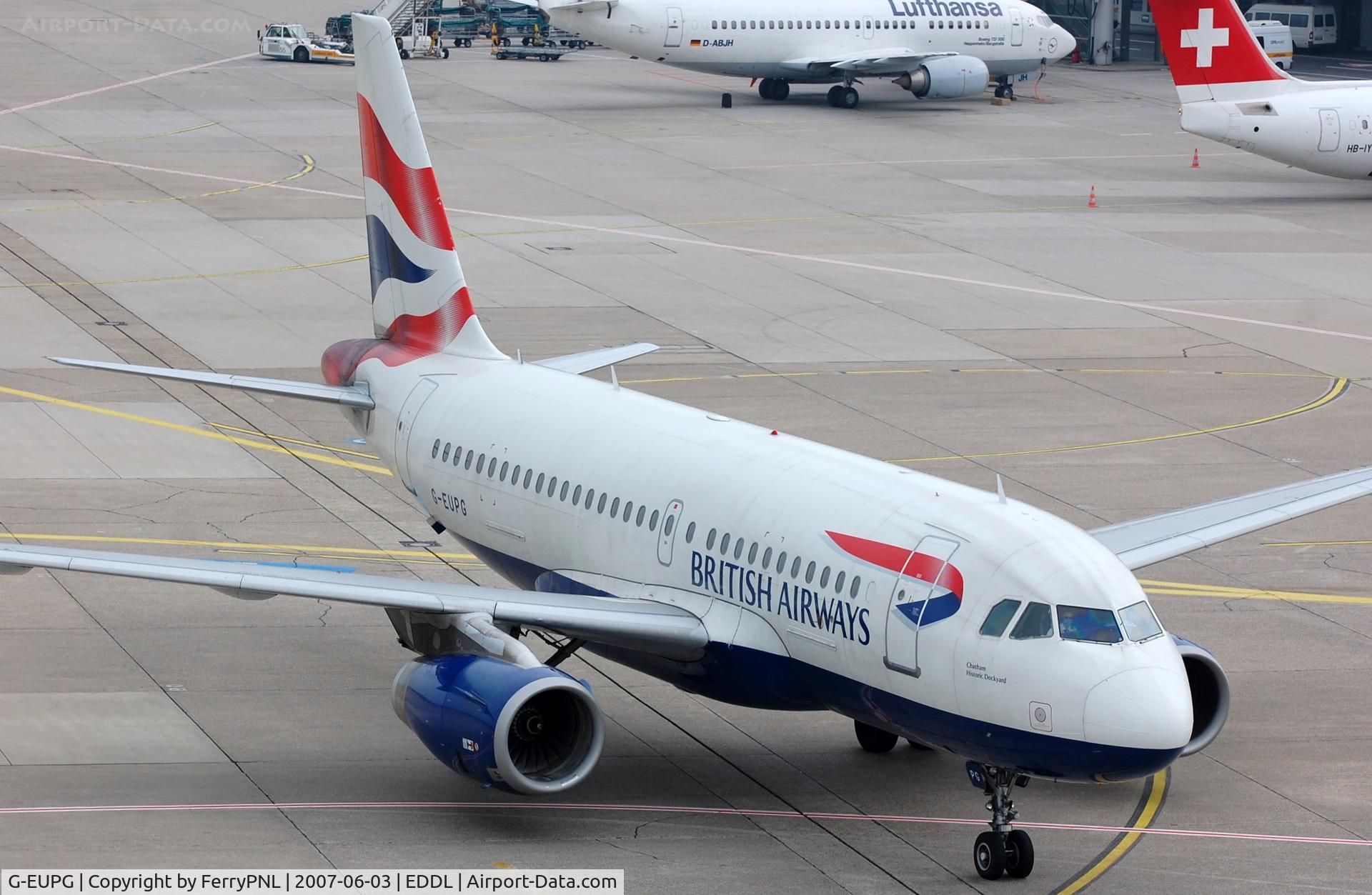 G-EUPG, 2000 Airbus A319-131 C/N 1222, BA A319