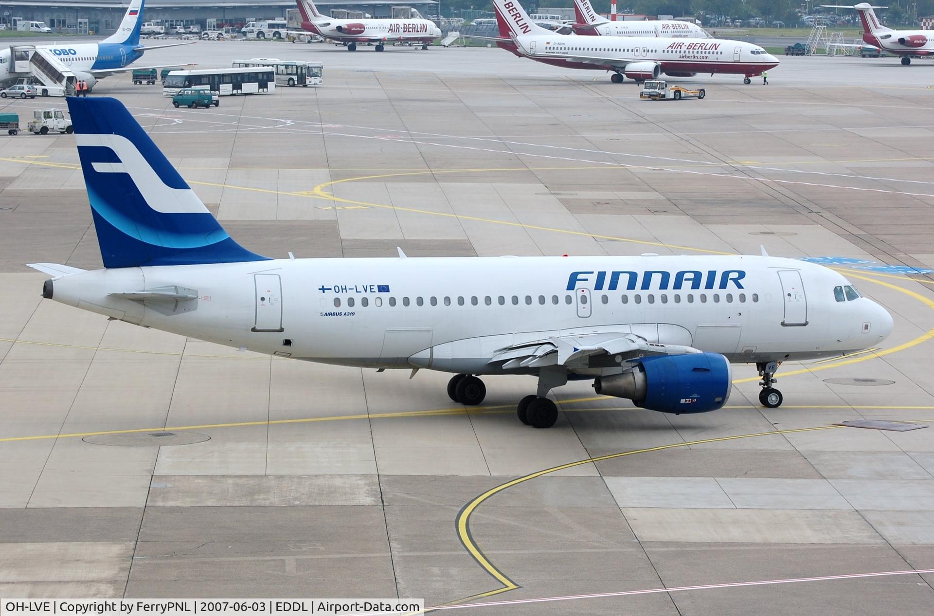 OH-LVE, 2002 Airbus A319-112 C/N 1791, Finnair A319