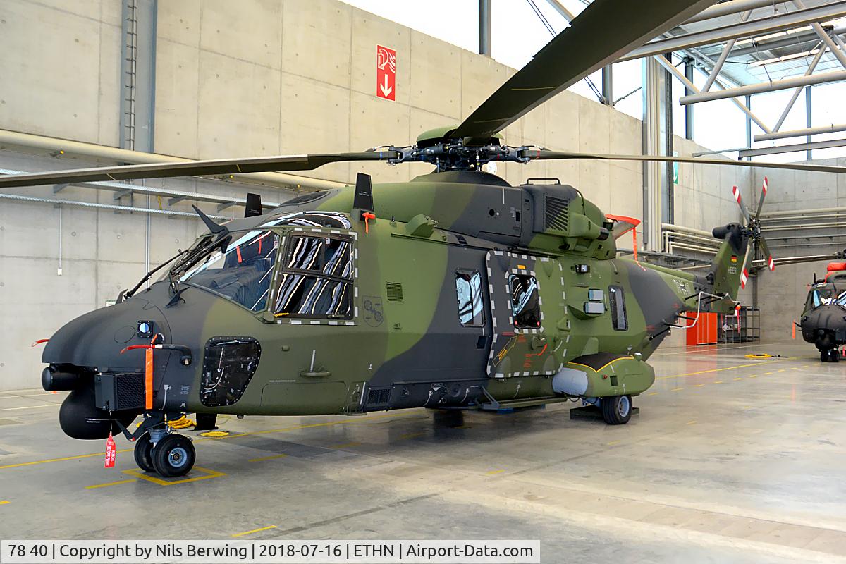 78 40, 2018 NHI NH-90 TTH Caiman C/N TGEA40, 78+40 at ETHN