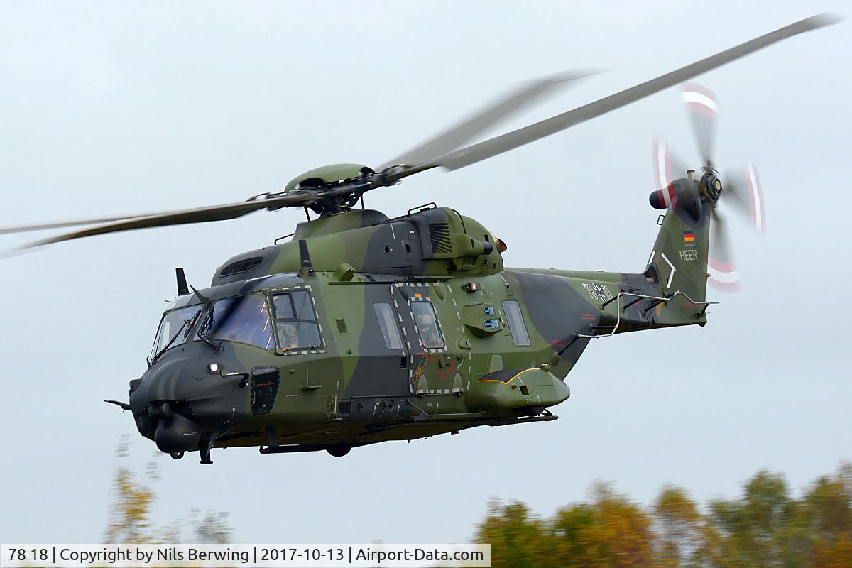 78 18, NHI NH-90 Caiman C/N TGEA18, 78+18 at Munster Range