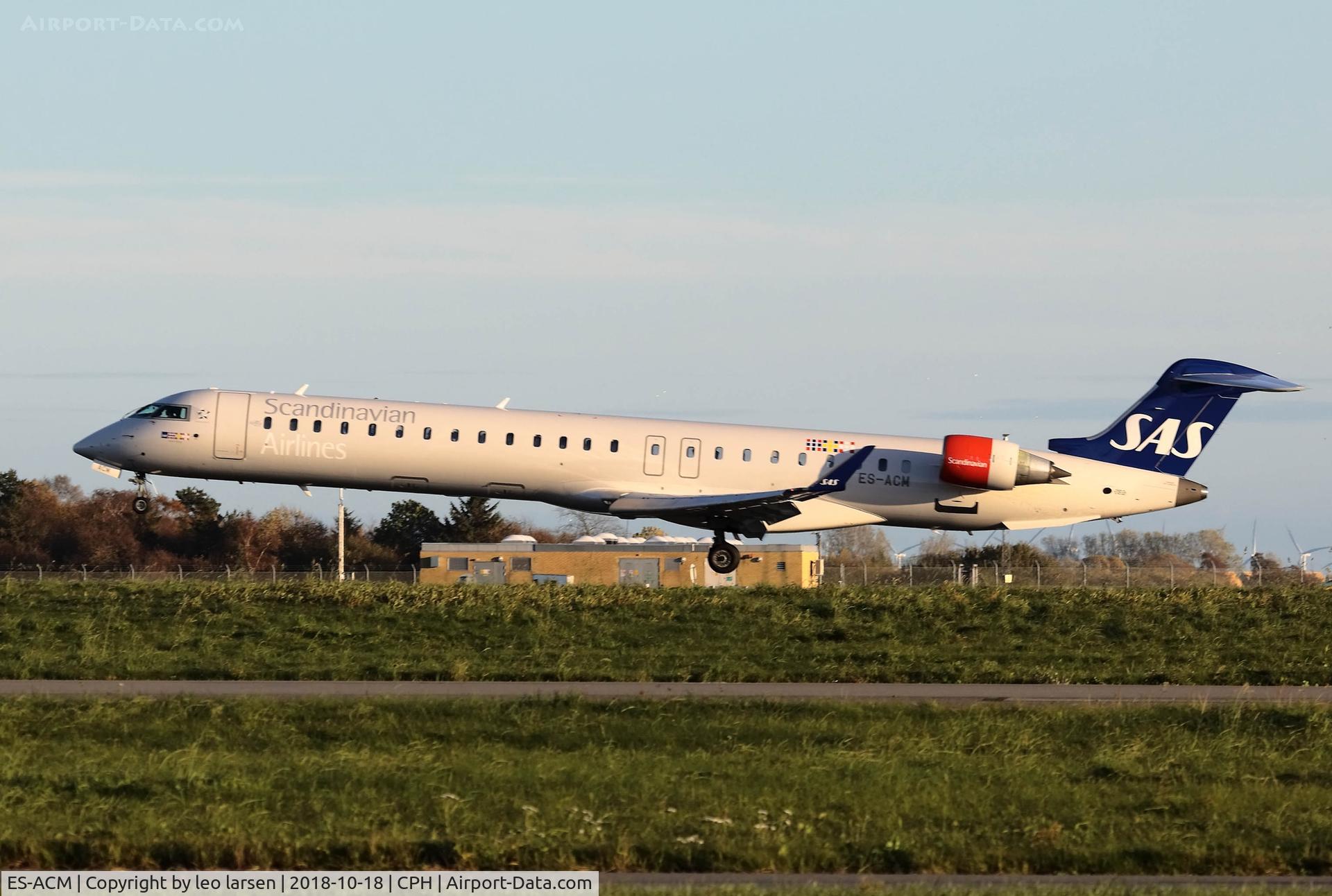 ES-ACM, 2008 Bombardier CRJ-900 (CL-600-2D24) C/N 15206, Copenhagen 18.10.2018