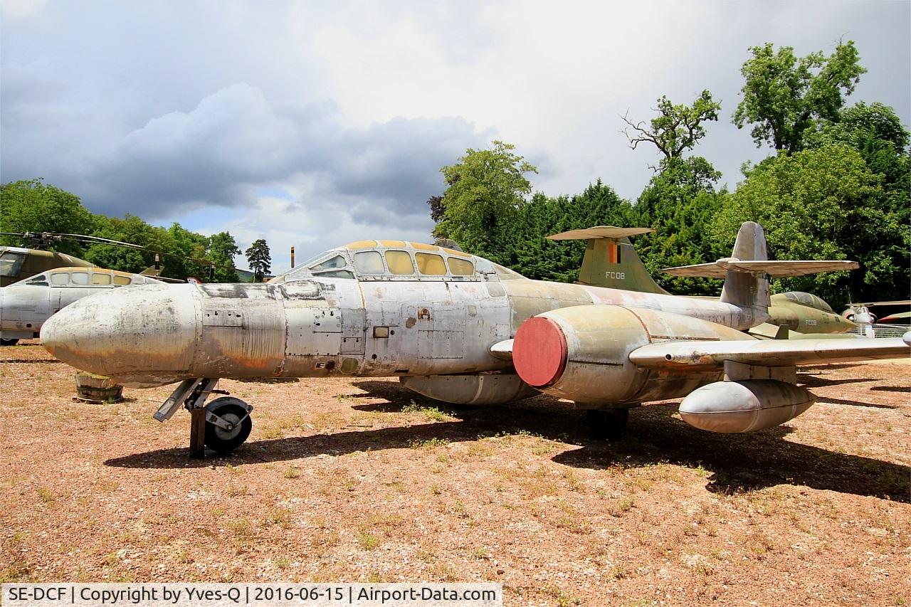 SE-DCF, 1953 Gloster Meteor TT.20 C/N AW5562, Gloster Meteor TT.20, Savigny-Les Beaune Museum