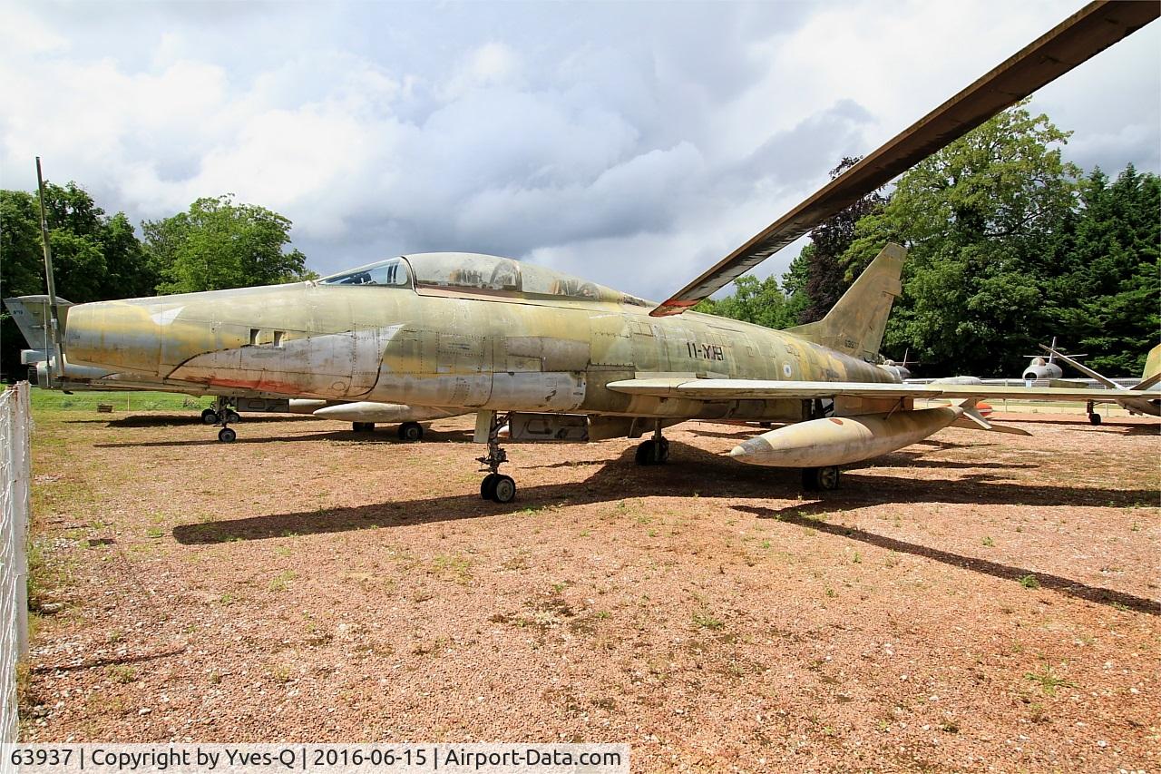 63937, 1956 North American F-100F Super Sabre C/N 243-213, North American F-100F Super Sabre, Savigny-Les Beaune Museum