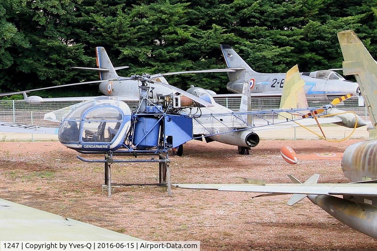 1247, Sud SE-3130  Alouette II C/N 1247, Sud SE-3130 Alouette II, Savigny-Les Beaune Museum