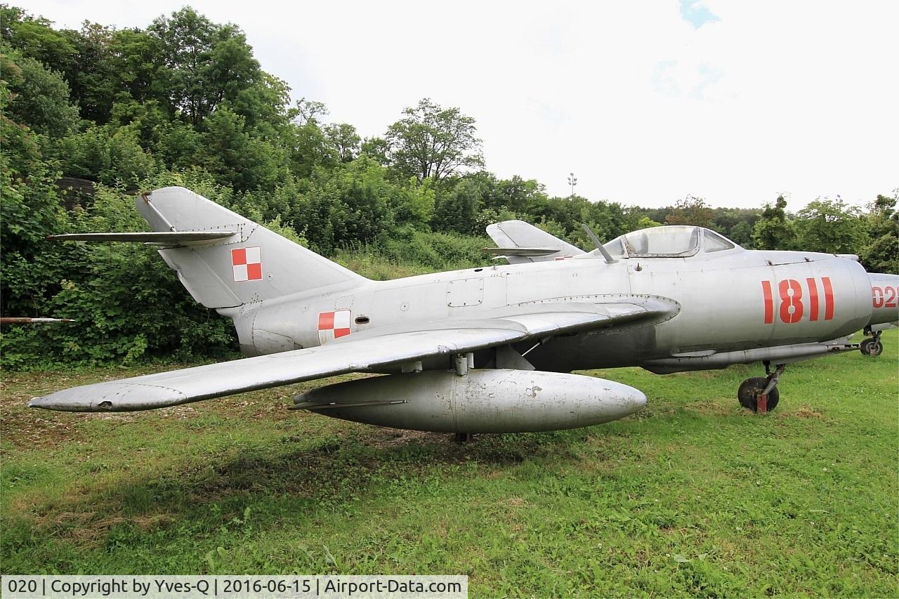 020, PZL-Mielec SBLim-2M (MiG-15UTI) C/N 1A07020, PZL-Mielec SBLim-2M (MiG-15UTI), Savigny-Les Beaune Museum