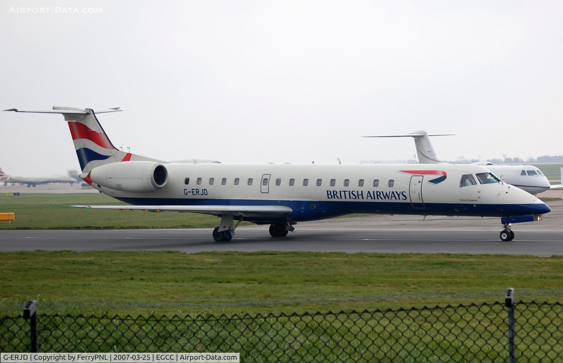 G-ERJD, 2000 Embraer EMB-145EP (ERJ-145EP) C/N 145290, ERJ145 of British Airways