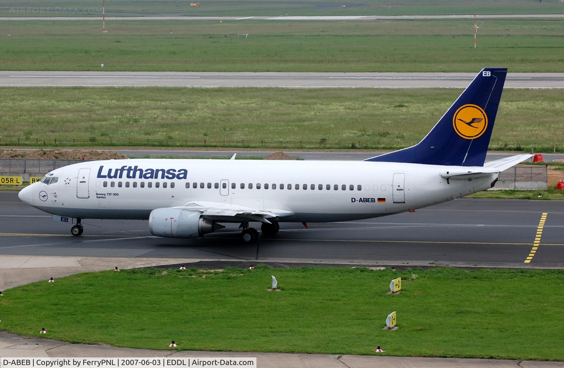 D-ABEB, 1991 Boeing 737-330 C/N 25148, Lufthansa B733