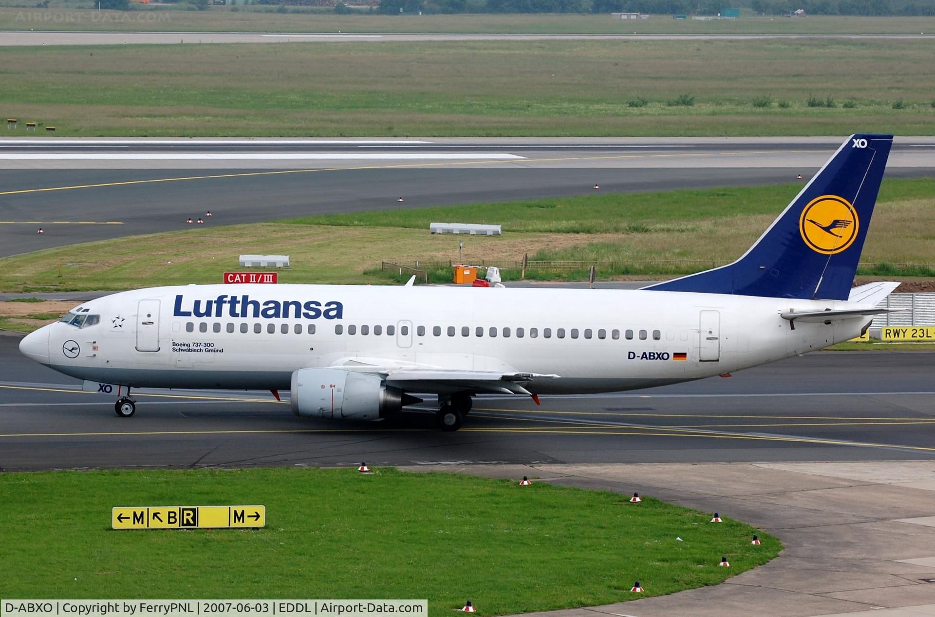 D-ABXO, 1987 Boeing 737-330 C/N 23873, Lufthansa B733 scrapped in 2012