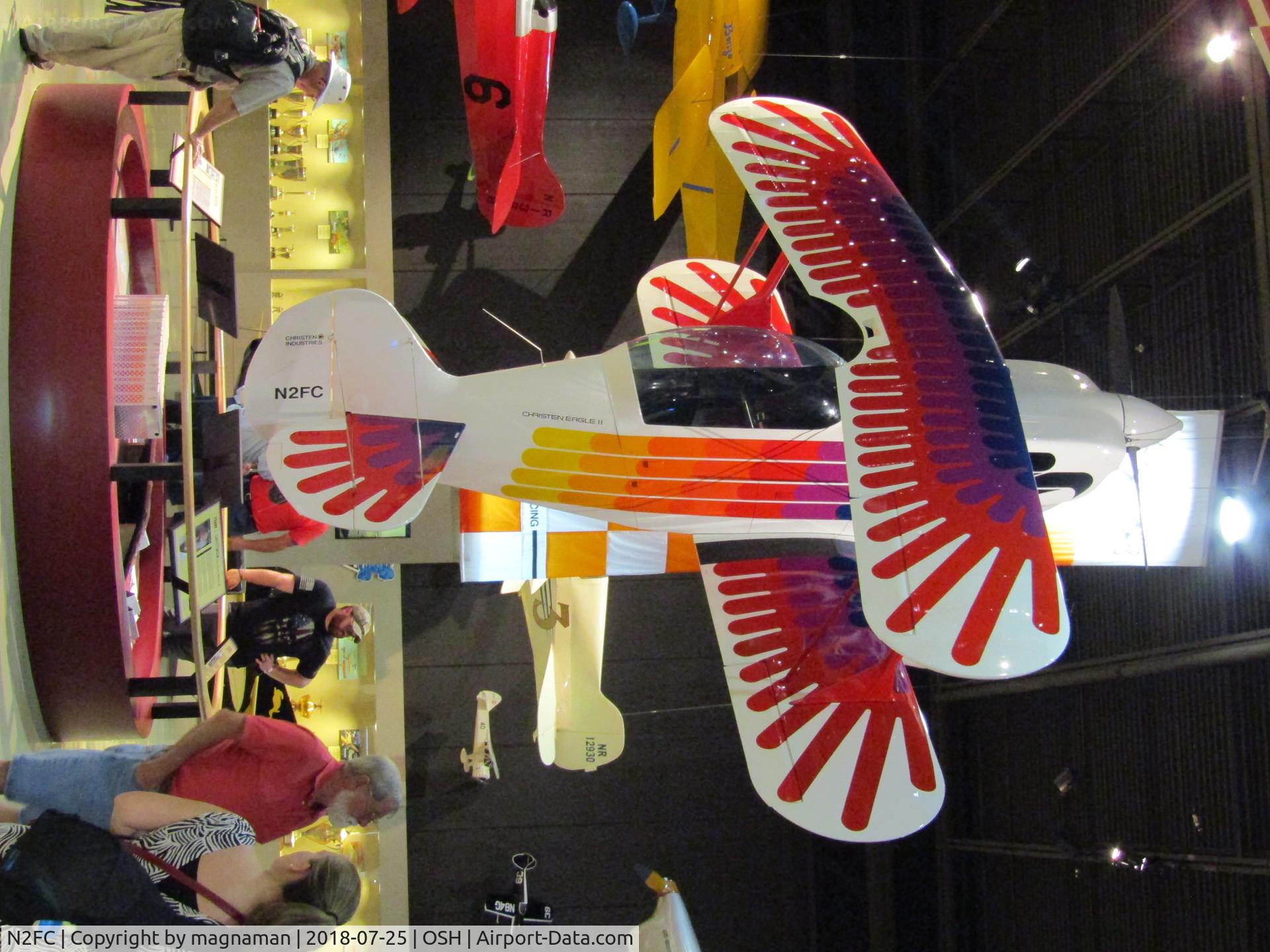 N2FC, 1977 Christen Eagle II C/N 0001 (N80CE), at EAA musuem