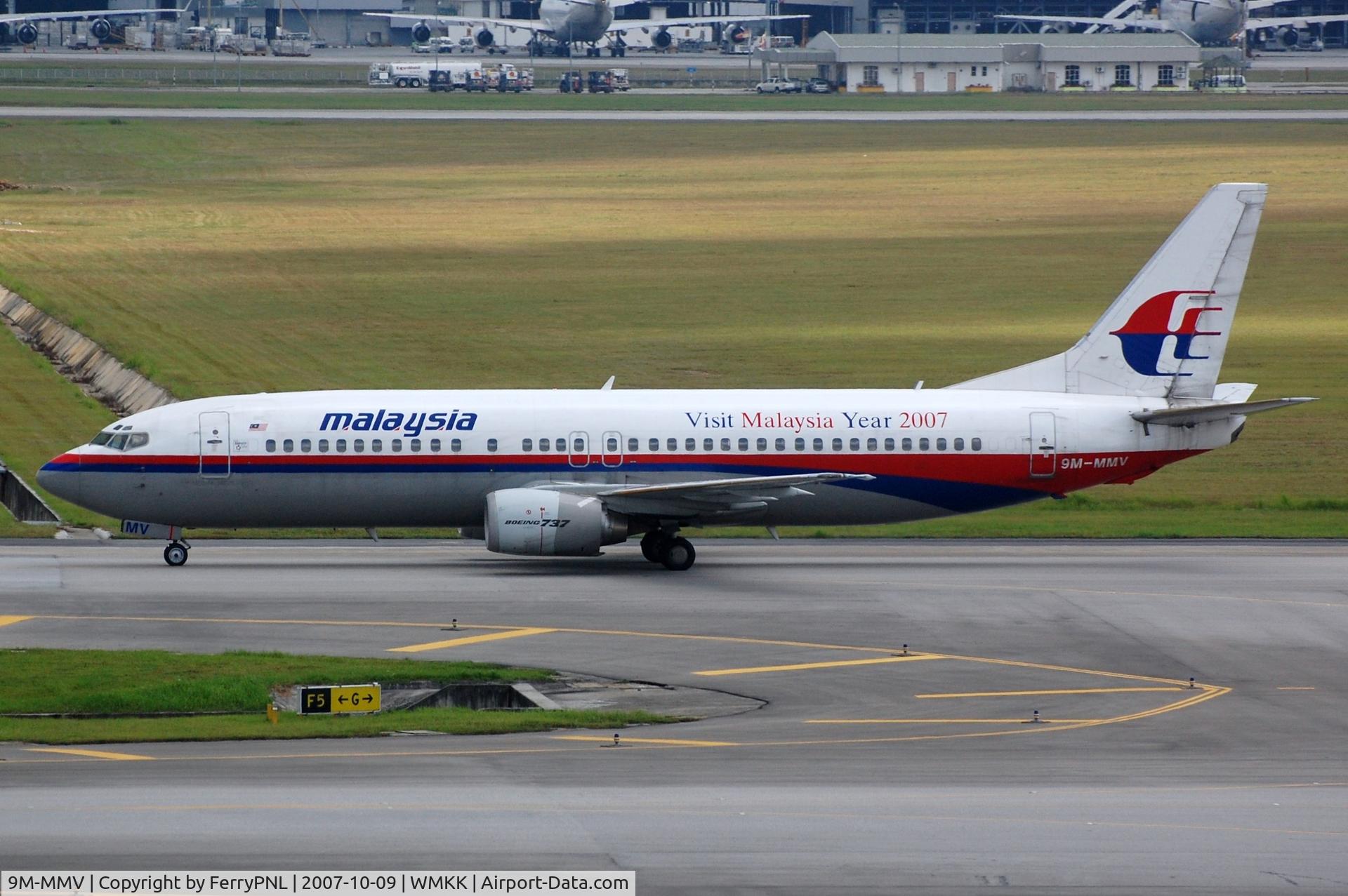 9M-MMV, 1993 Boeing 737-4H6 C/N 26449, Malaysia B734 in KUL.