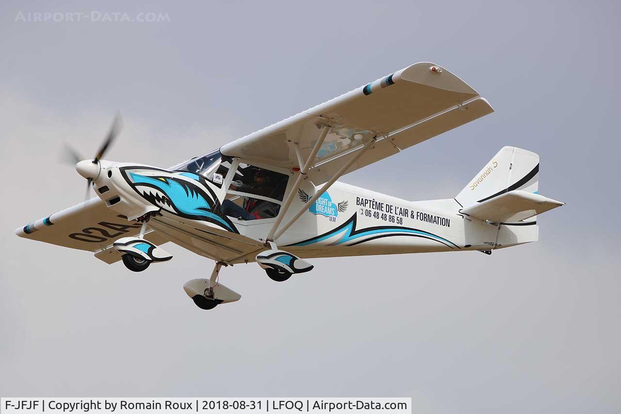 F-JFJF, ICP Savannah S C/N Not found F-JFJF, Landing