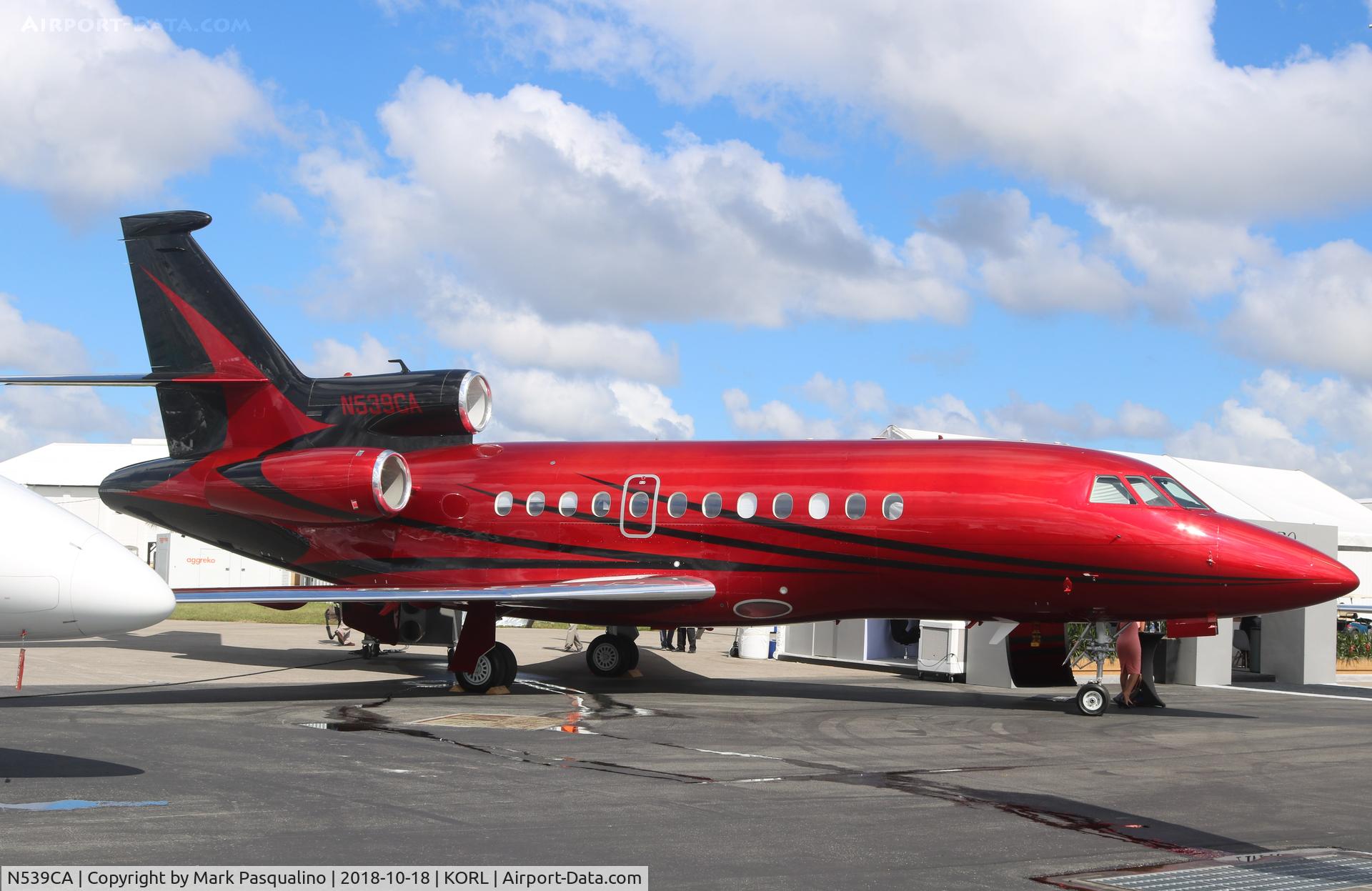 N539CA, 2007 Dassault Falcon 900EX C/N 181, Falcon 900EX