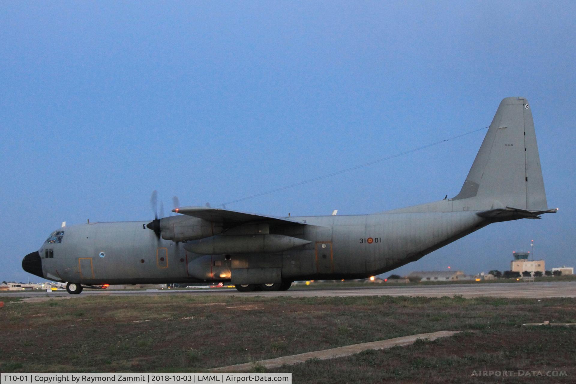 T10-01, Lockheed C-130H Hercules C/N 382-4520, Lockheed C-130H Hercules T10.01/31-01 Spanish Air Force