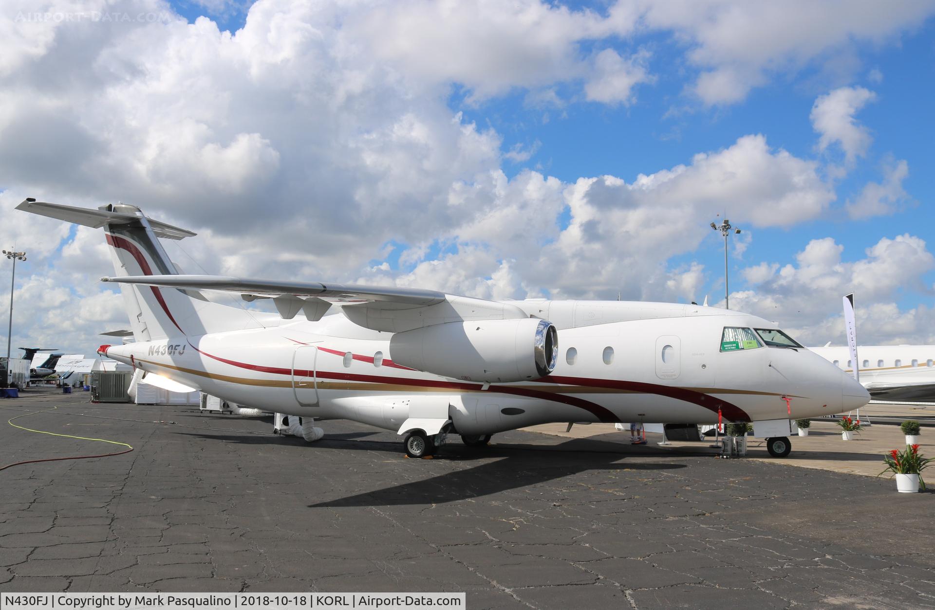 N430FJ, 2002 Fairchild Dornier 328-300 328JET C/N 3209, Dornier 328-300