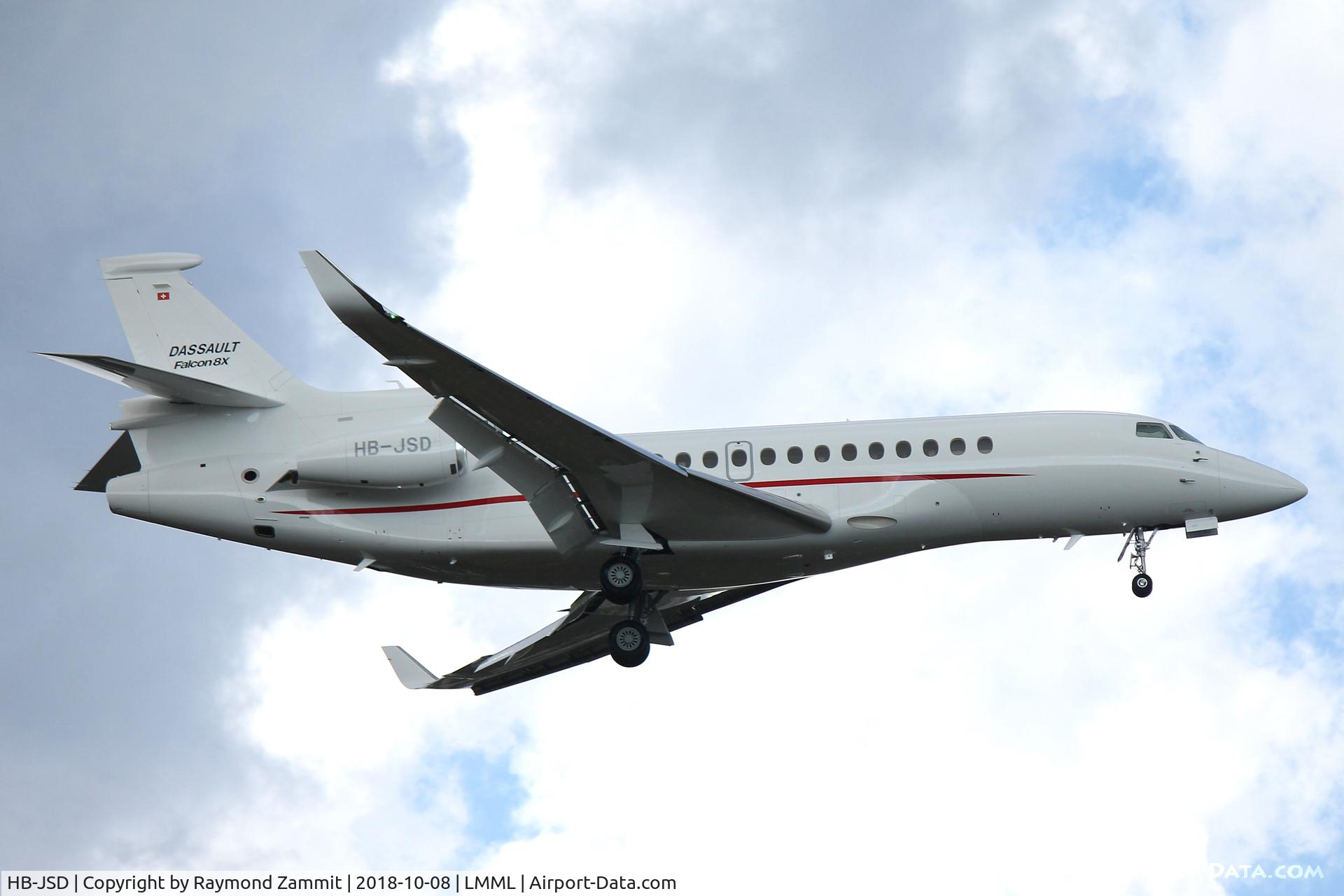 HB-JSD, Dassault Falcon 8X C/N 404, DassulHB-JSD Dasnair